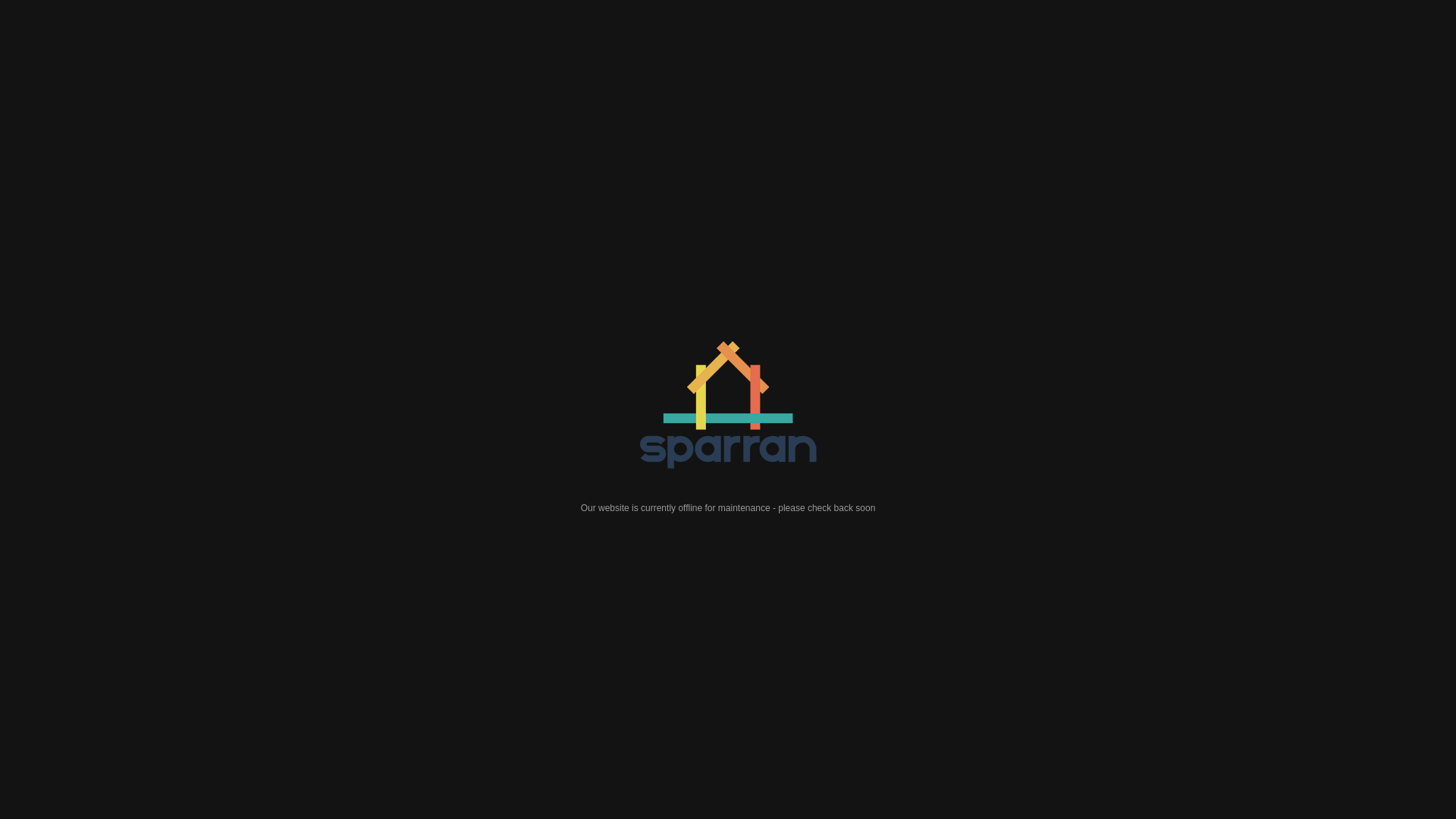 website screenshot of https://sparran.co.uk/