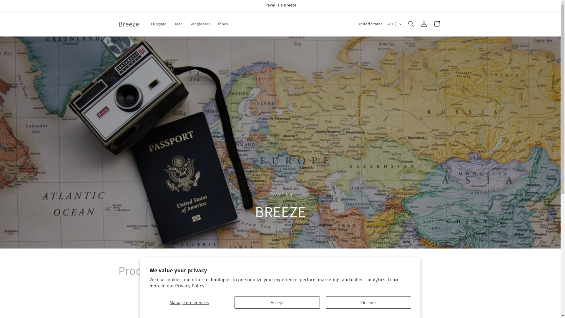 website screenshot of https://anthonybreeze.com/