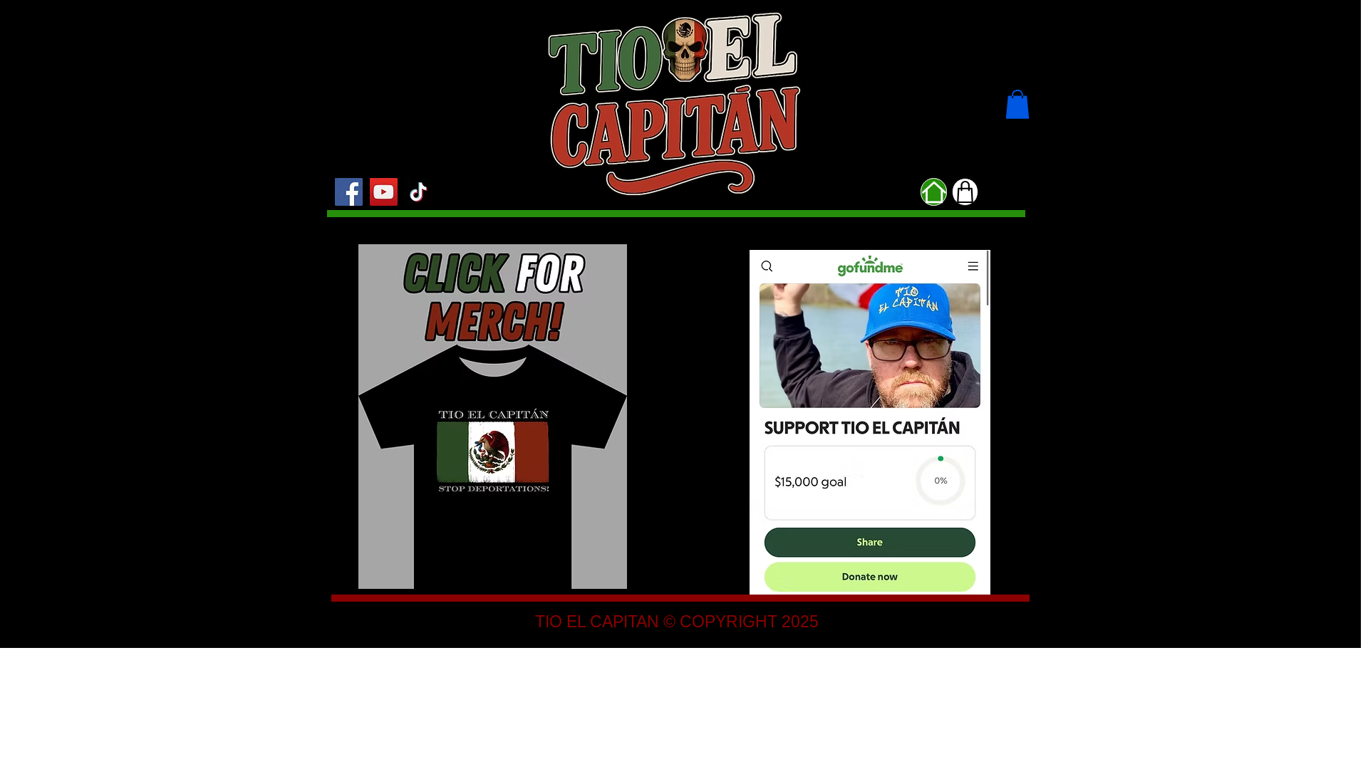 website screenshot of https://tioelcapitan.com/