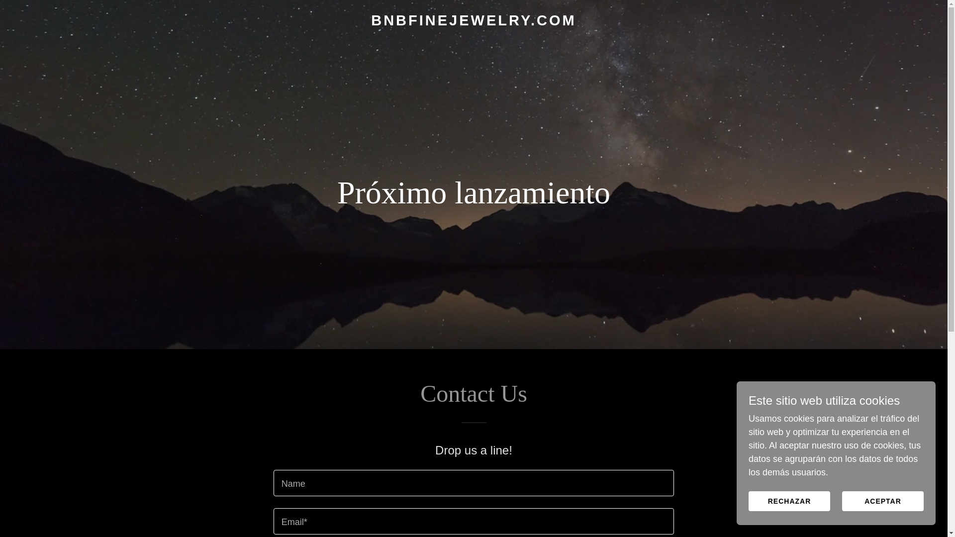 website screenshot of https://bnbfinejewelry.com/