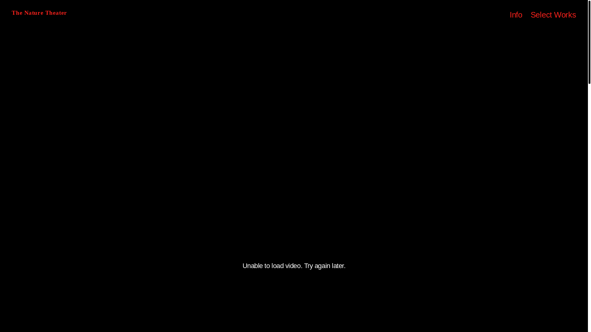 website screenshot of https://thenaturetheater.com/