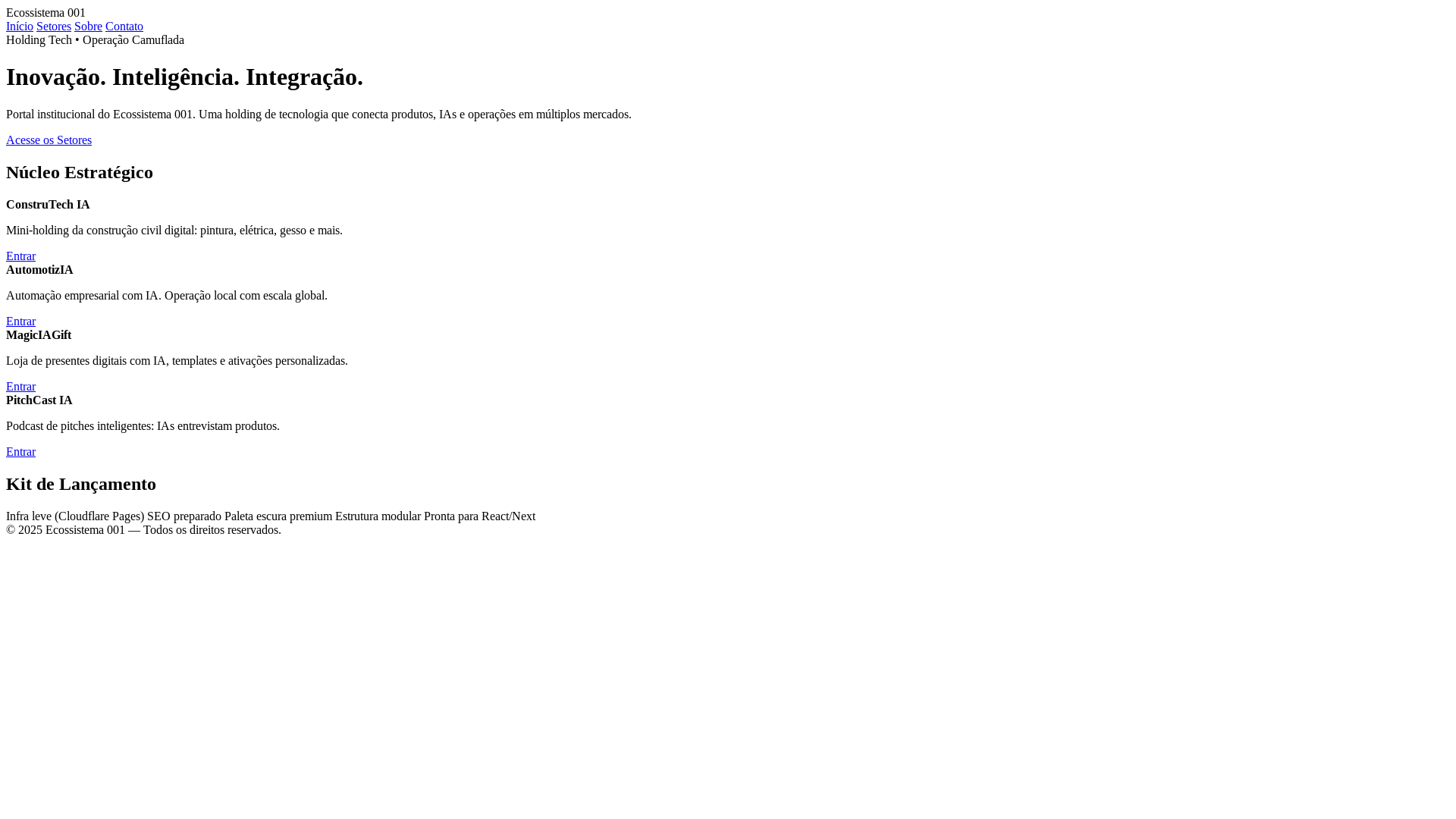 website screenshot of https://hubcentral001.pages.dev/