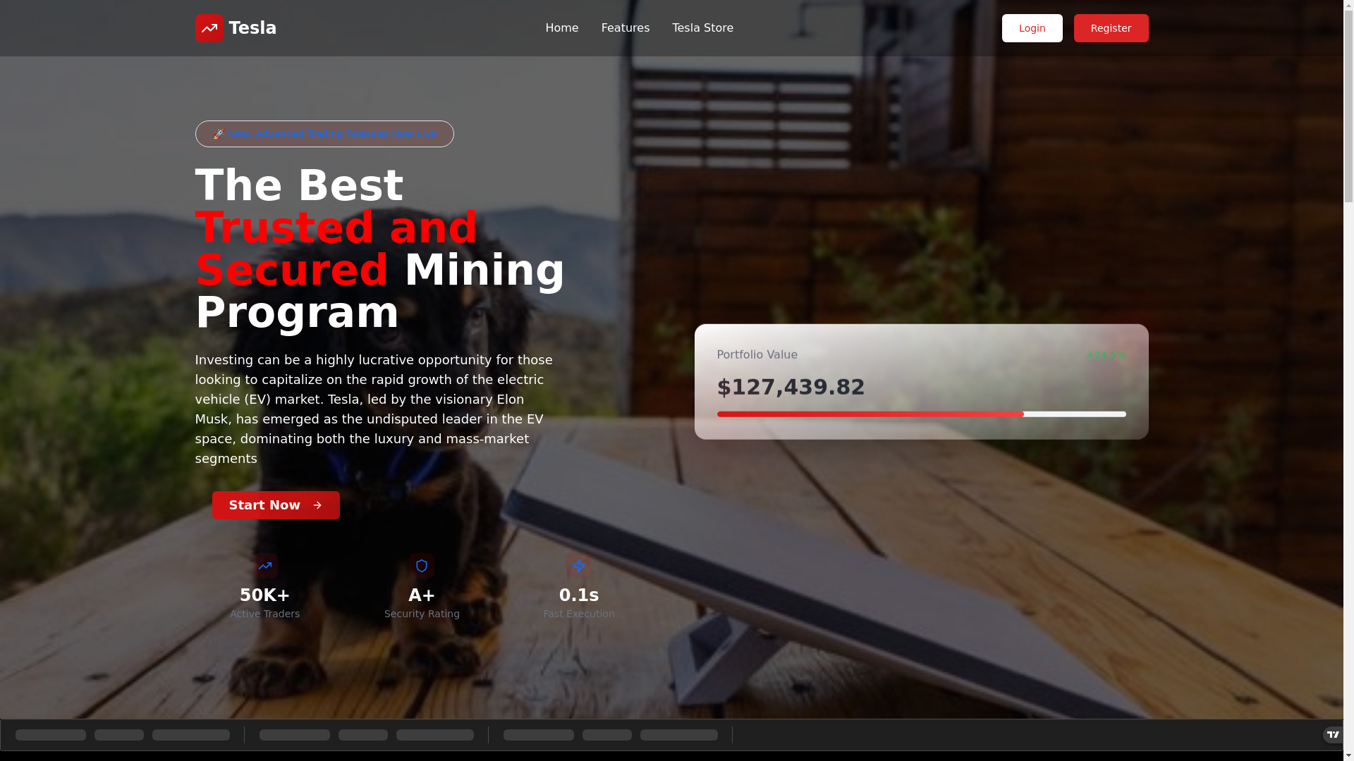 website screenshot of https://tcoinmaincapital.com/