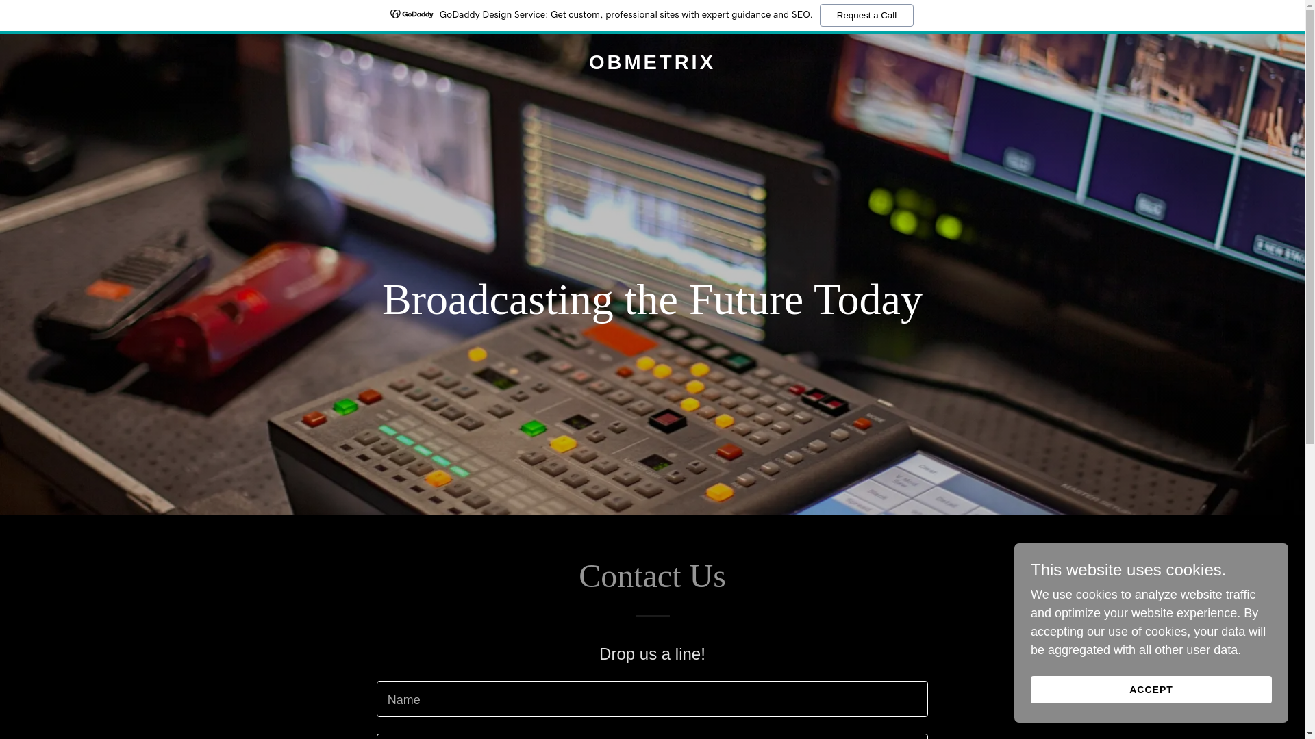website screenshot of https://obmetrix.xyz/