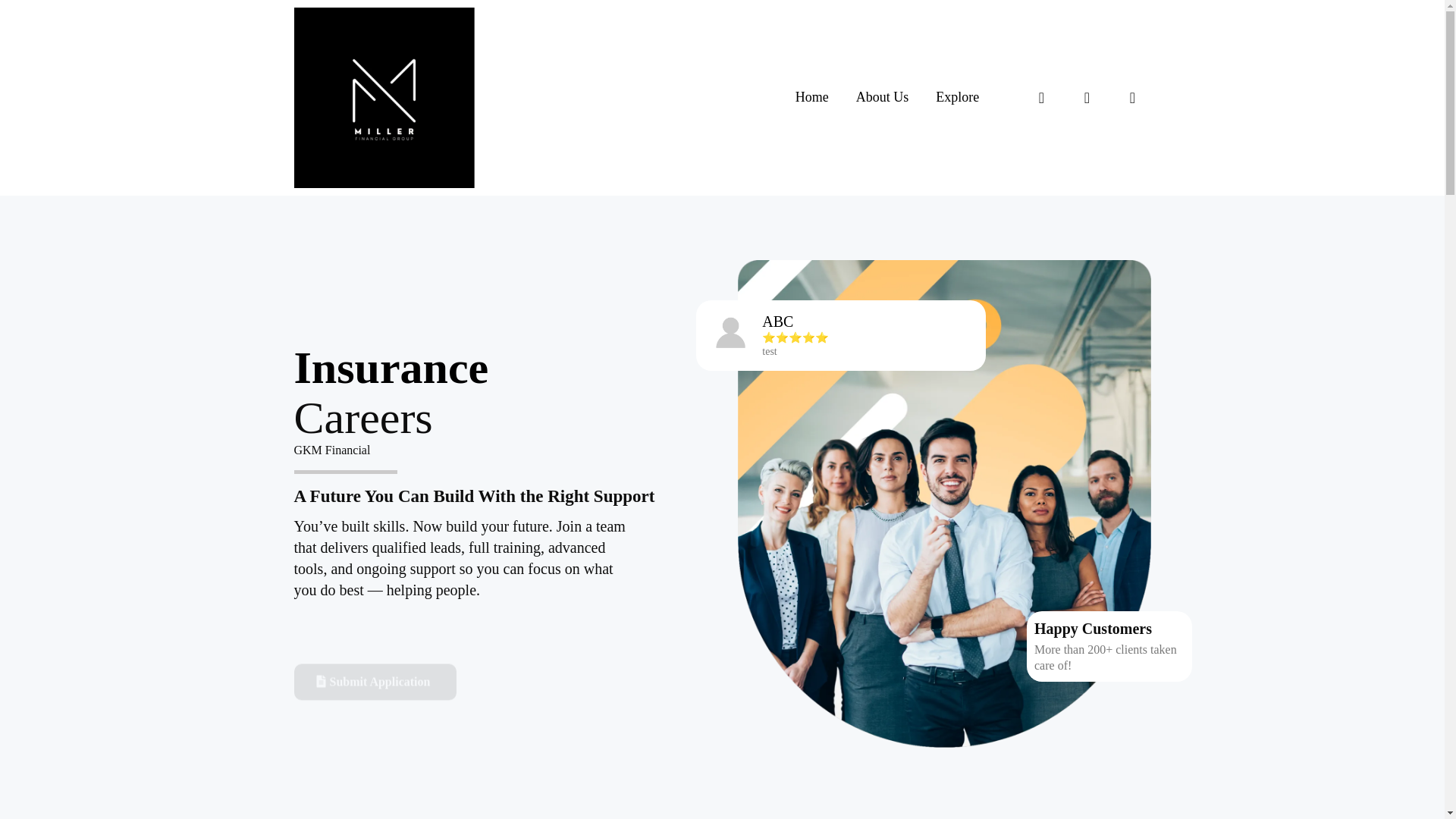 website screenshot of https://joingkmfinancial.com/