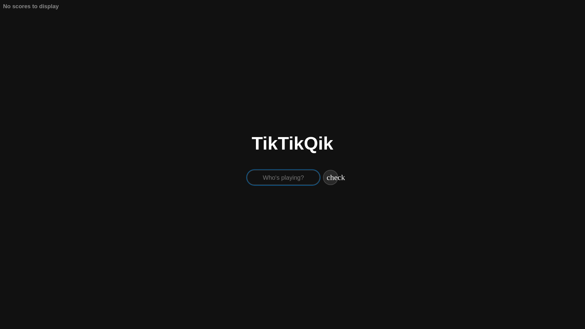 website screenshot of https://tiktikqik.com/