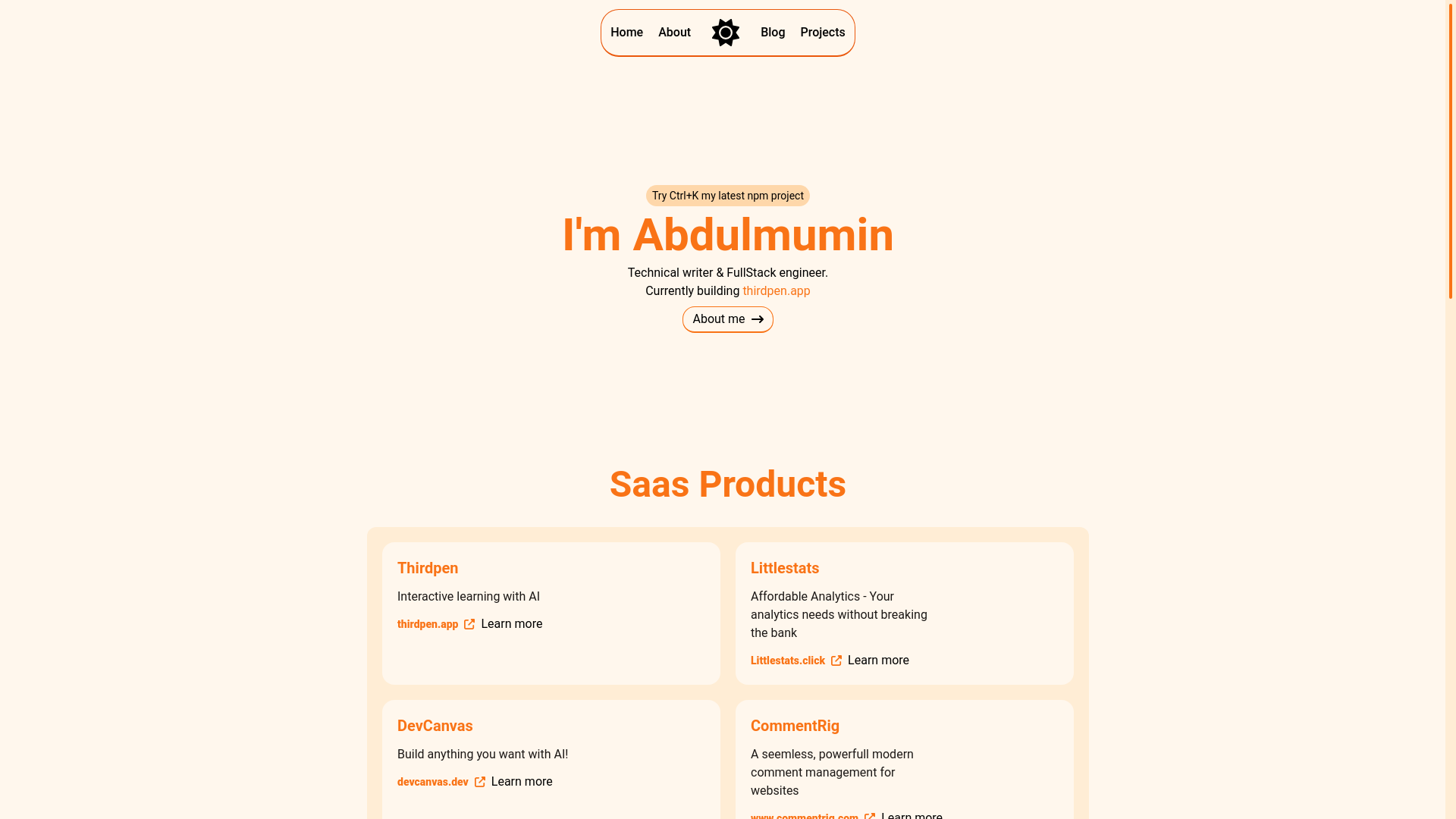 website screenshot of https://abdulmumin-com-v2.pages.dev/