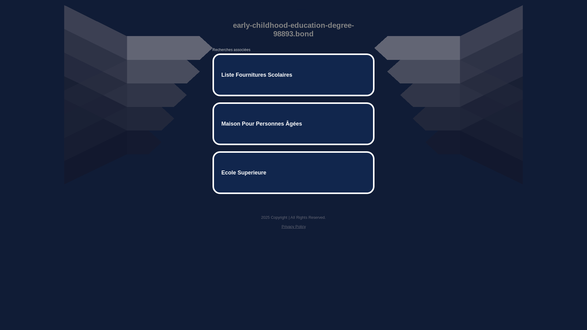 website screenshot of https://early-childhood-education-degree-98893.bond/