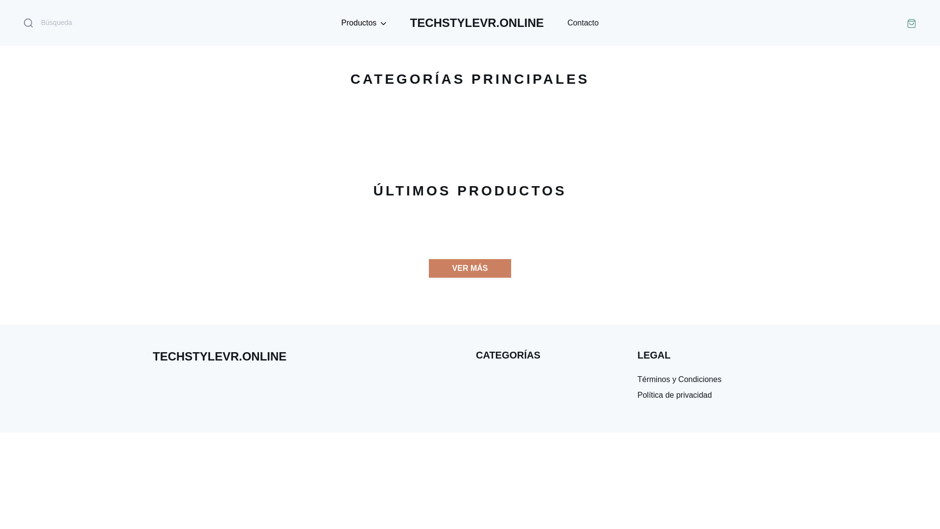 website screenshot of https://techstylevr.online/
