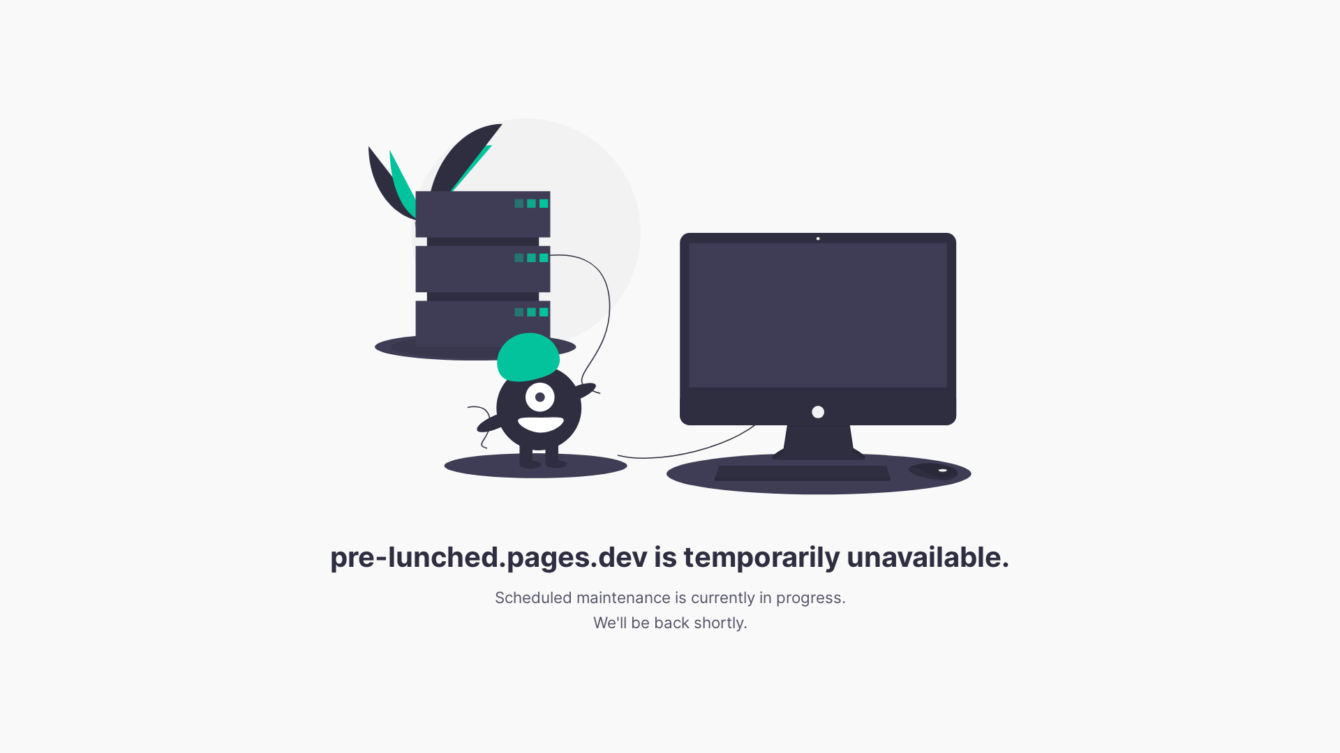 website screenshot of https://pre-lunched.pages.dev/