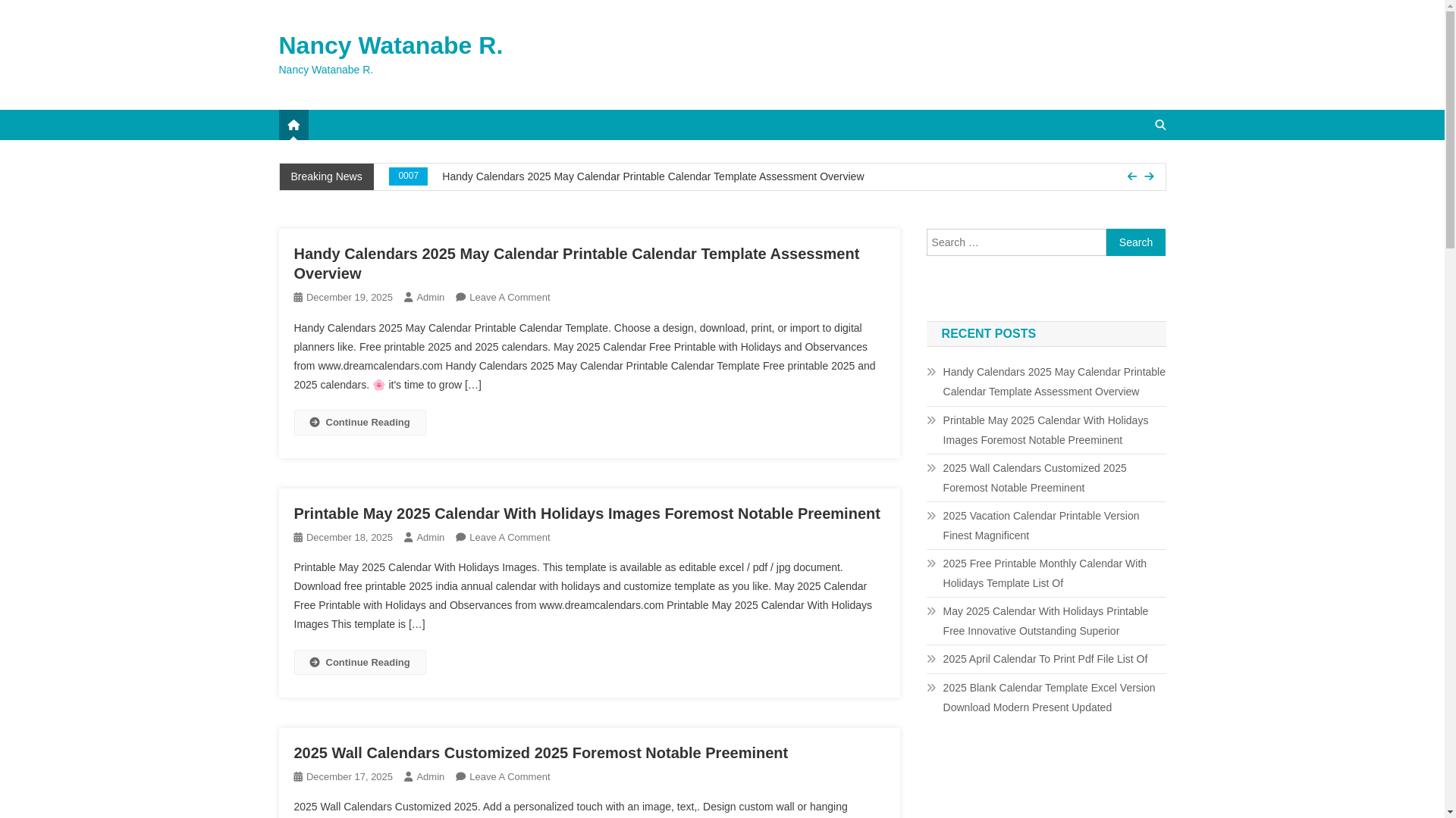 website screenshot of https://nancywatanaber.pages.dev/