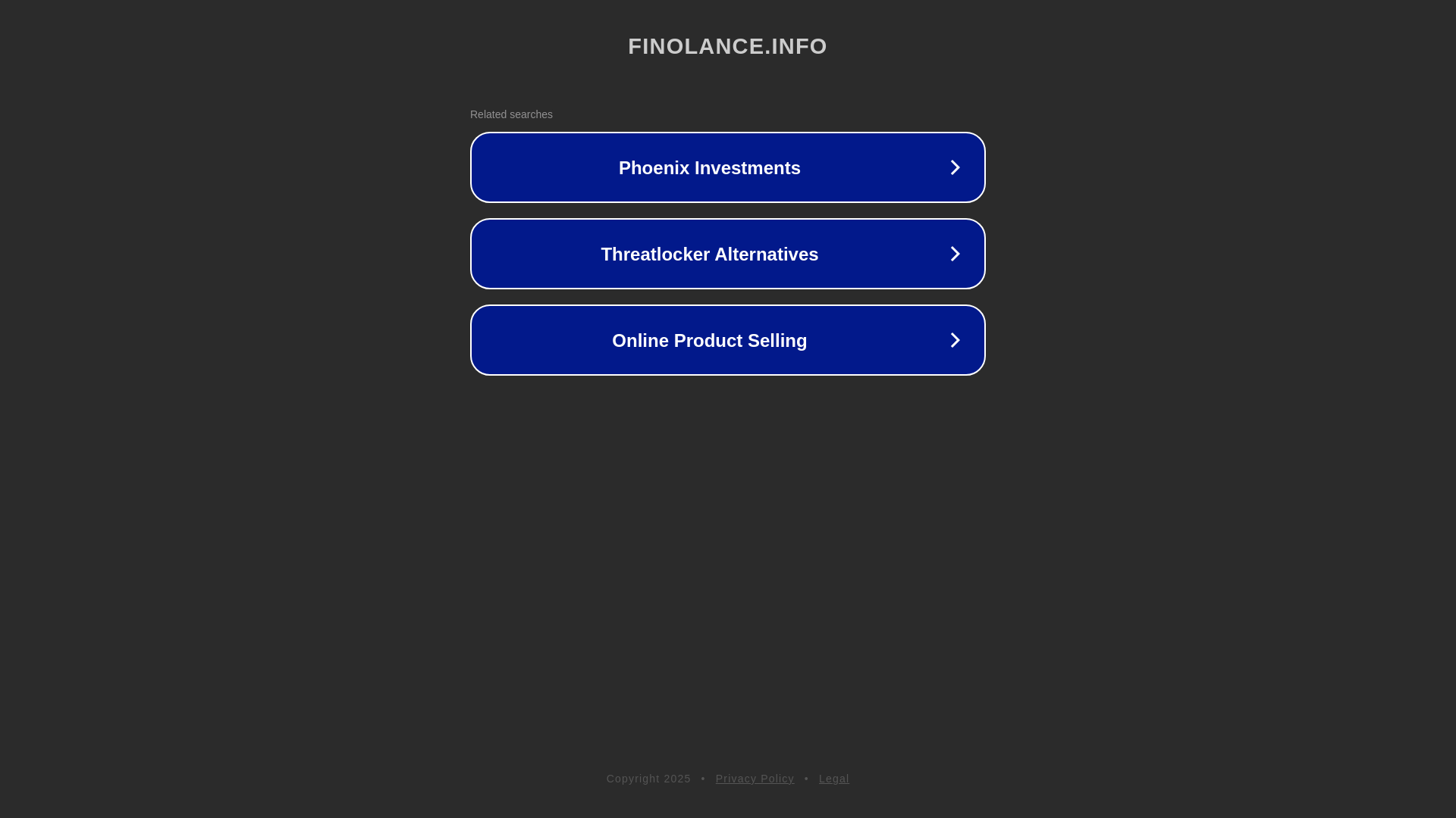 website screenshot of https://finolance.info/