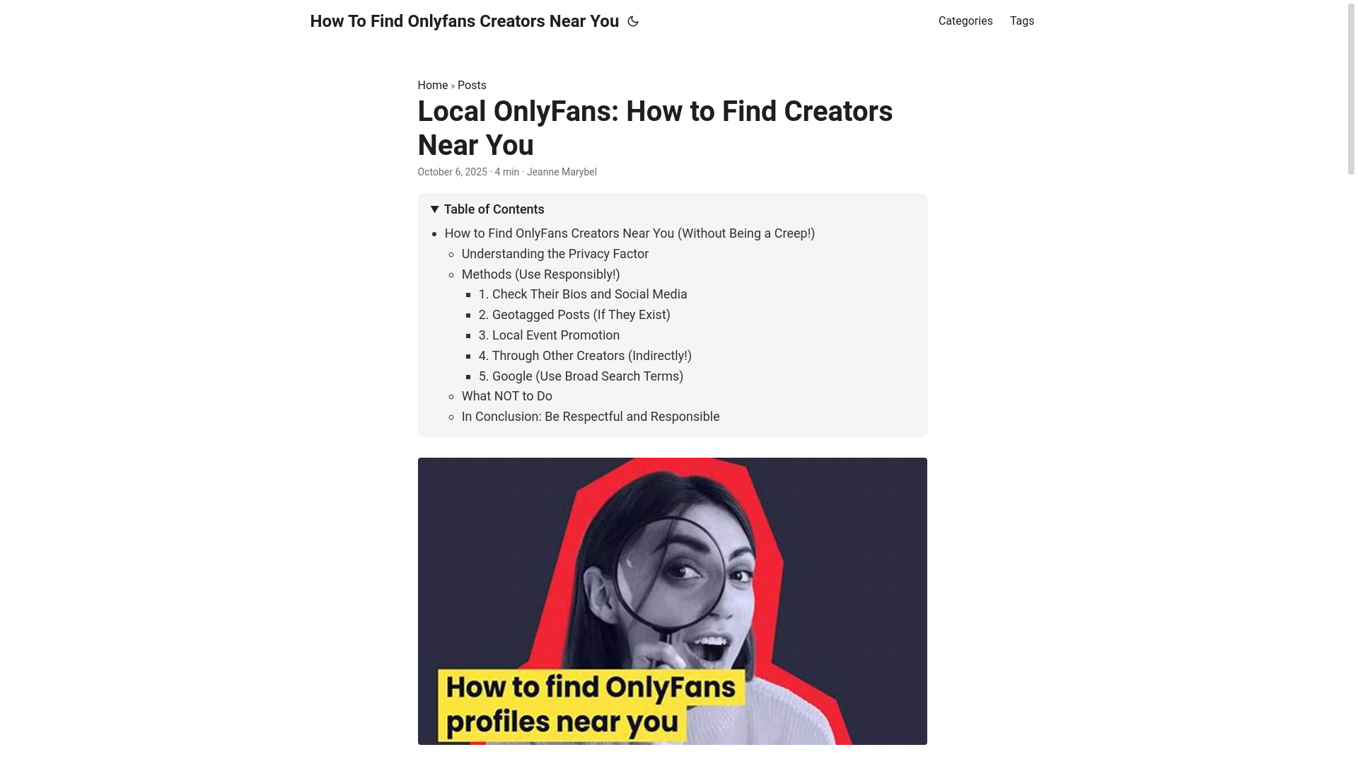 website screenshot of https://how-to-find-onlyfans-creators-near-you.pages.dev/