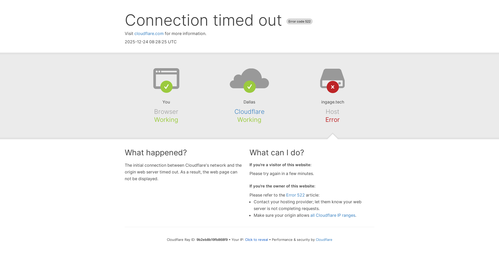 website screenshot of https://ingage.tech/