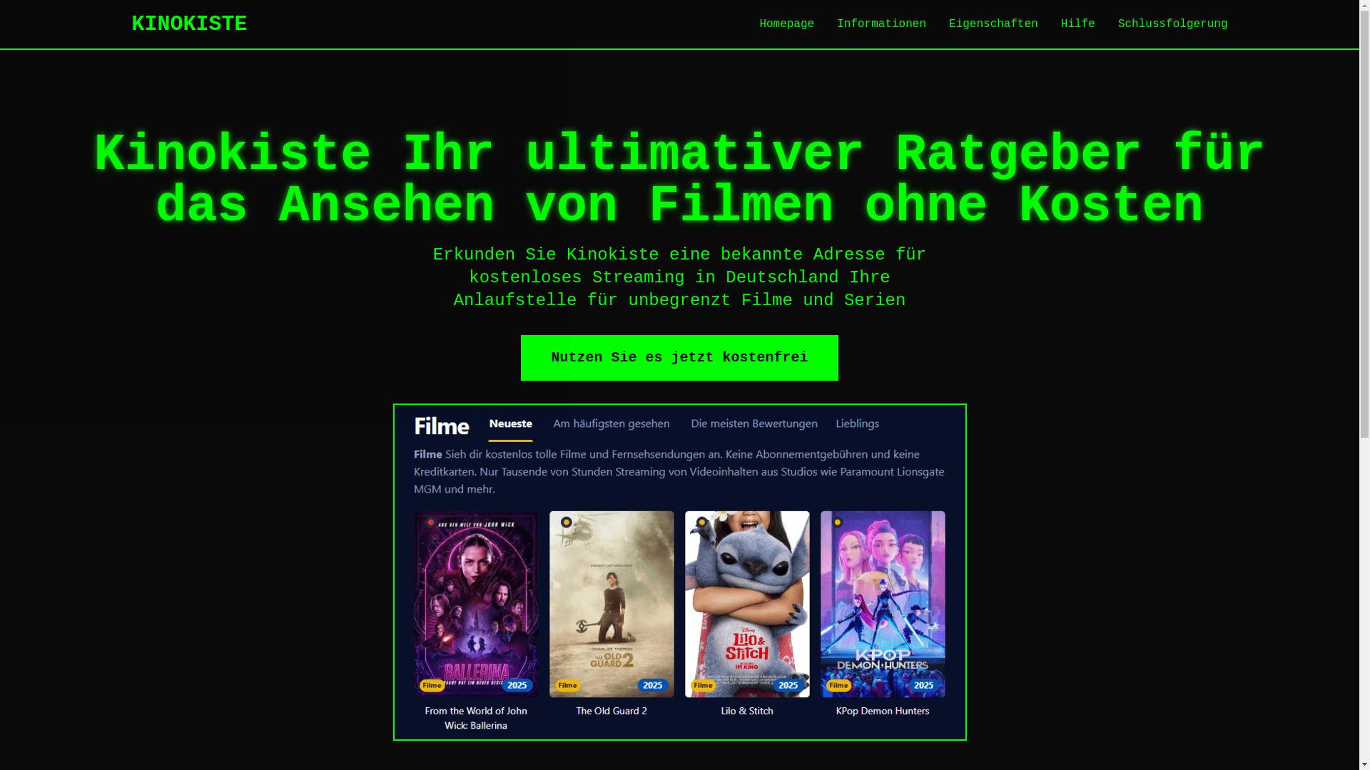 website screenshot of https://kinokiste-v7dc.pages.dev/