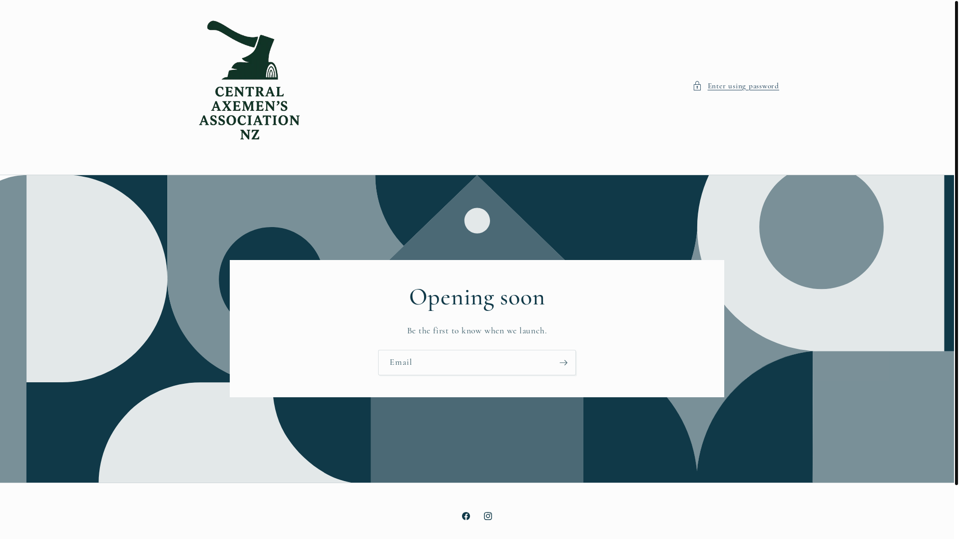 website screenshot of https://centralaxemen.com/