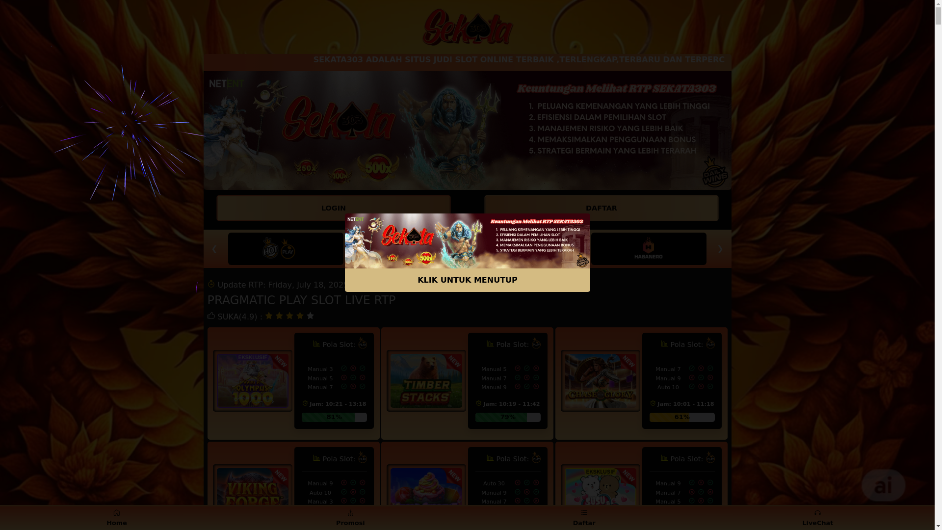 website screenshot of https://rtp01sekata303.pages.dev/