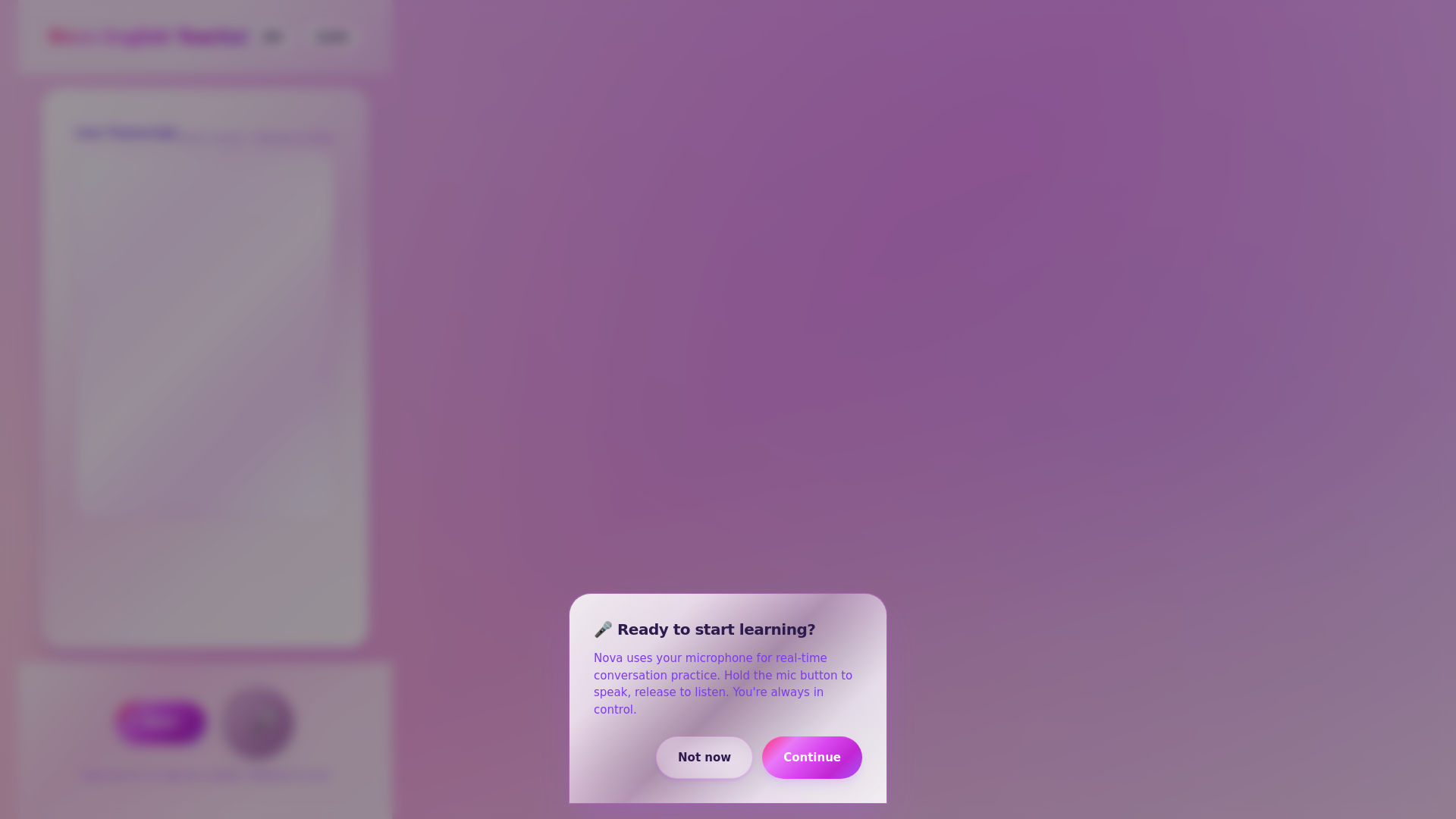 website screenshot of https://nova-english-teacher.pages.dev/