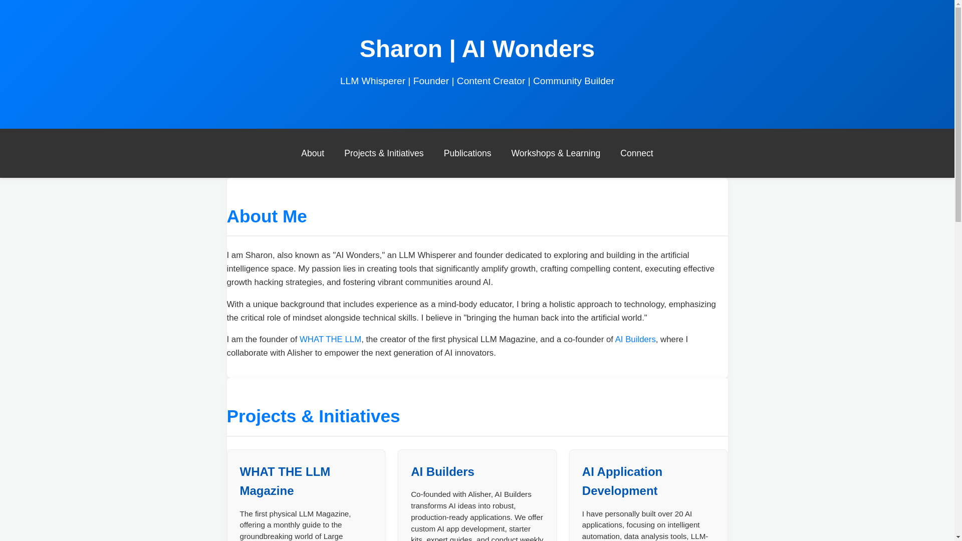 website screenshot of https://39248-sharon-ai-profile.pages.dev/