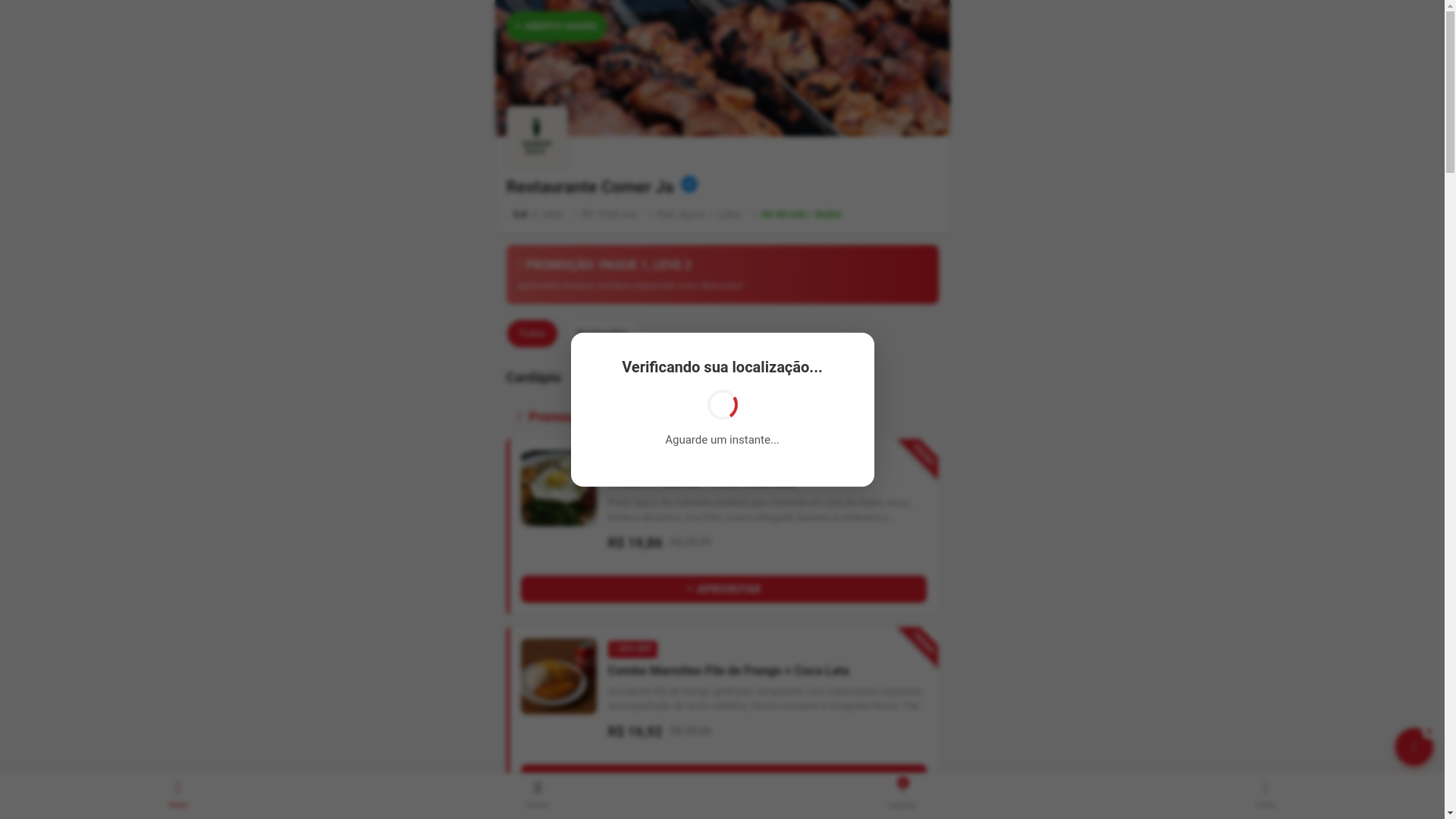 website screenshot of https://comerja.shop/