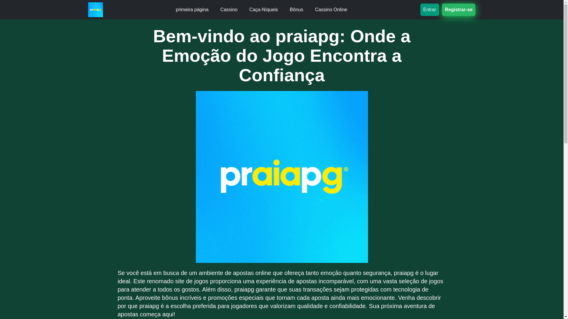 website screenshot of https://praiapgb.com/