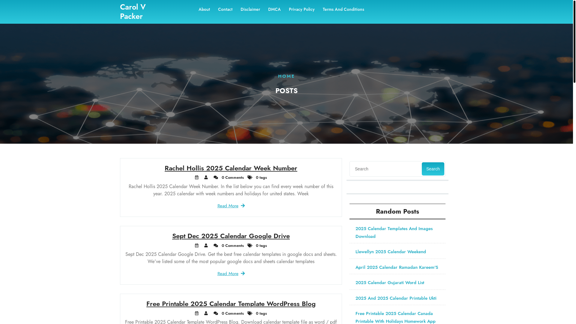 website screenshot of https://carolvpacker.pages.dev/