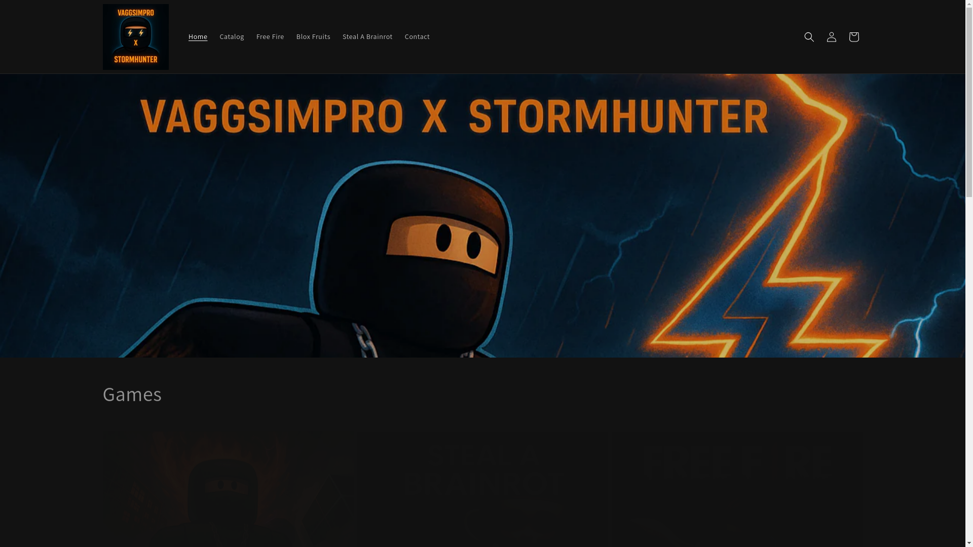 website screenshot of https://vaggsimpromarket.com/