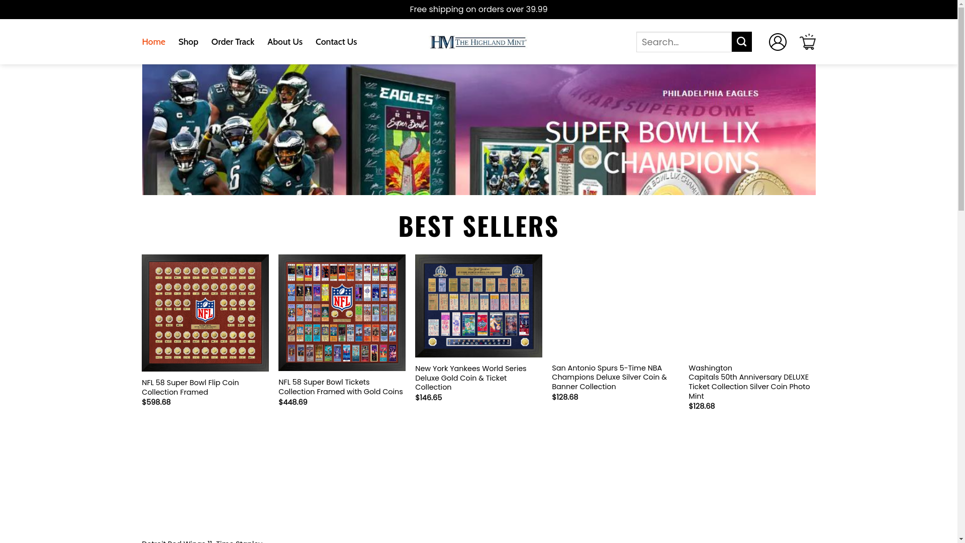 website screenshot of https://highlandmintois-us.shop/