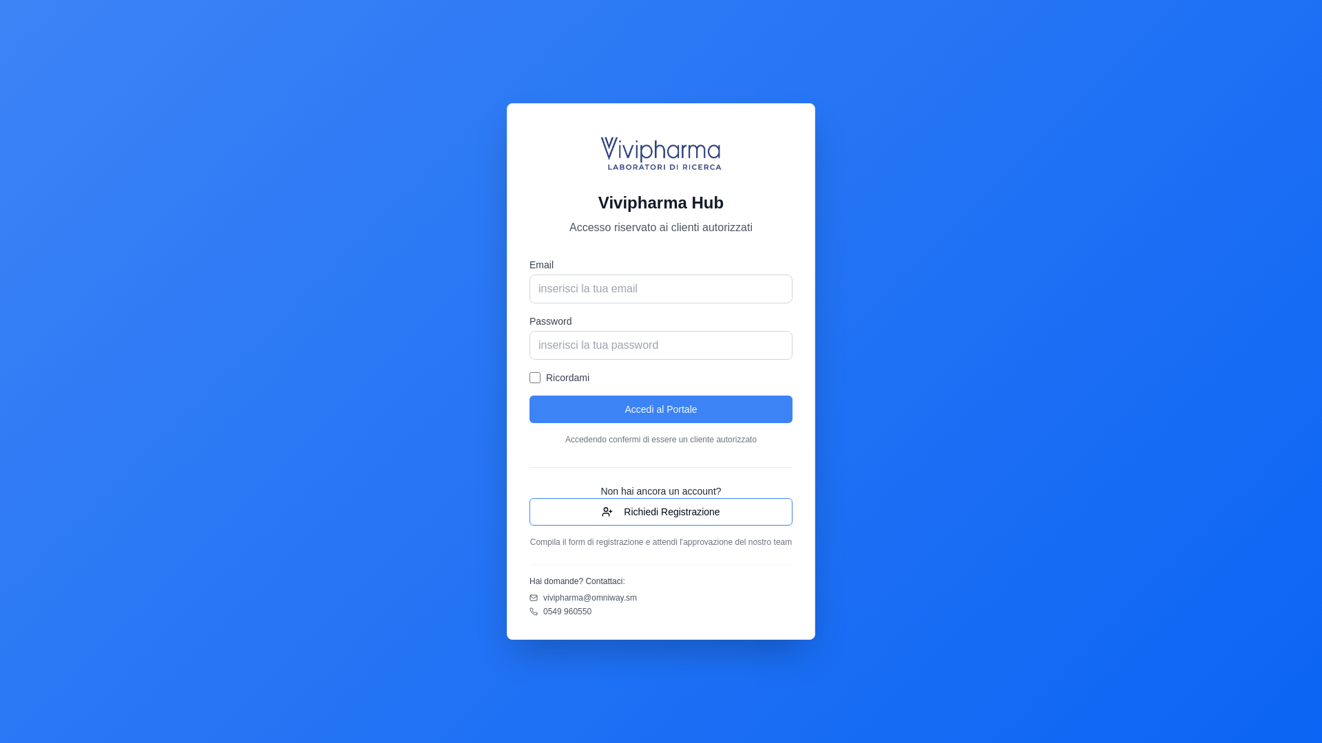 website screenshot of https://vivipharmahub.com/