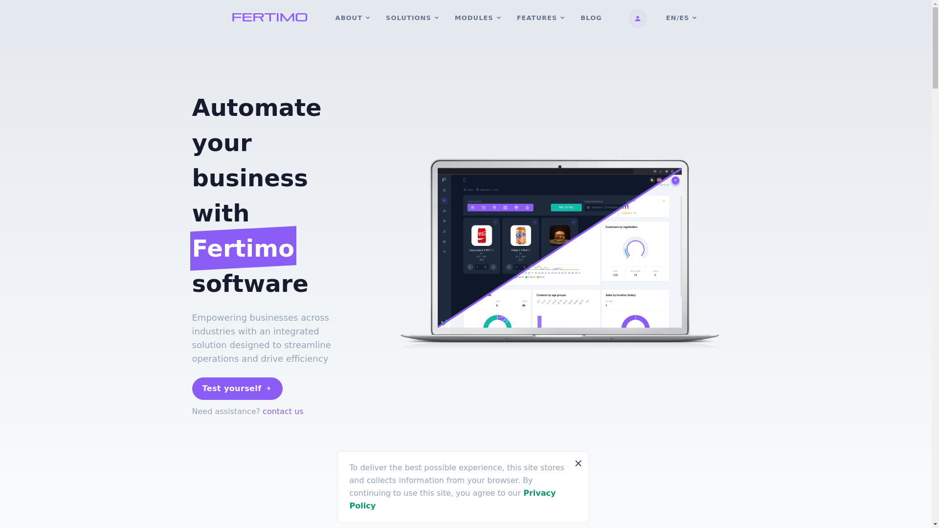website screenshot of https://fertimo-landing-2.pages.dev/