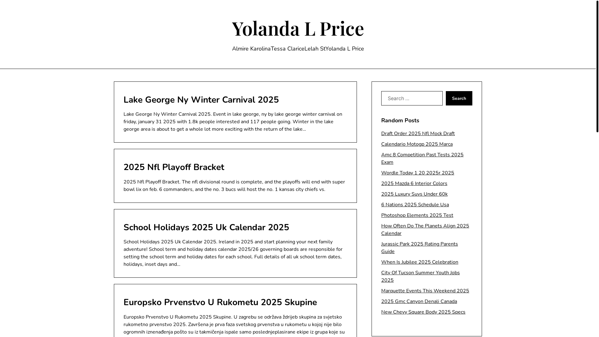 website screenshot of https://yolandalpricej.pages.dev/