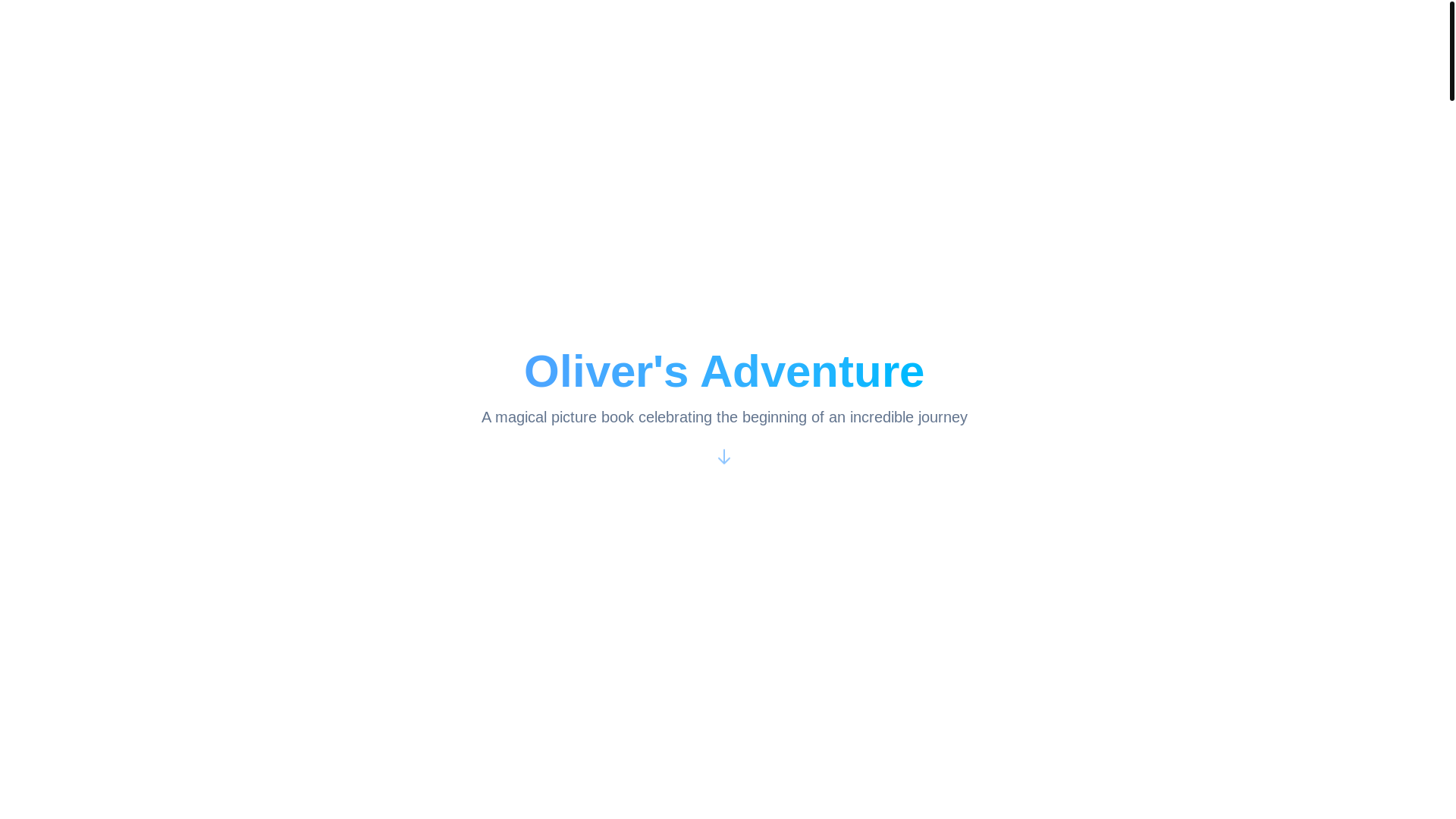 website screenshot of https://oliver-graphic-novel.pages.dev/