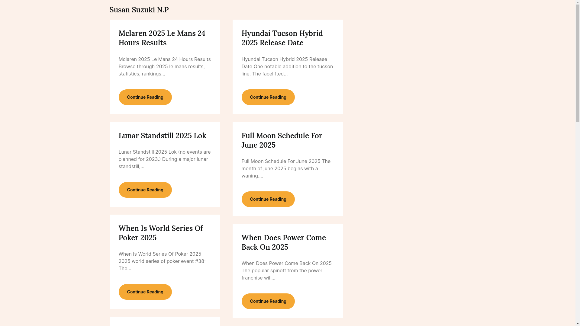 website screenshot of https://susansuzukinp.pages.dev/