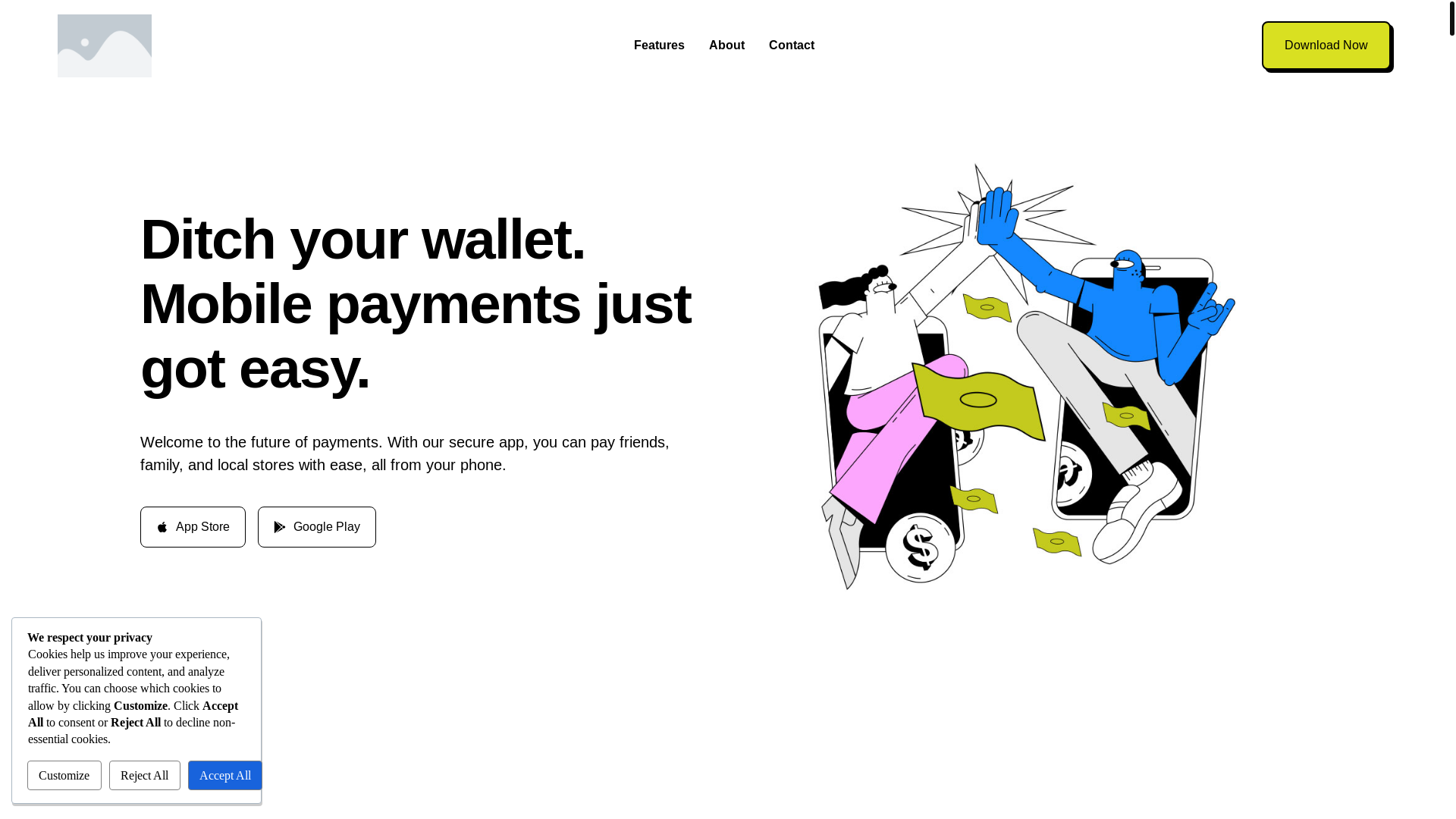 website screenshot of https://jans.ro/