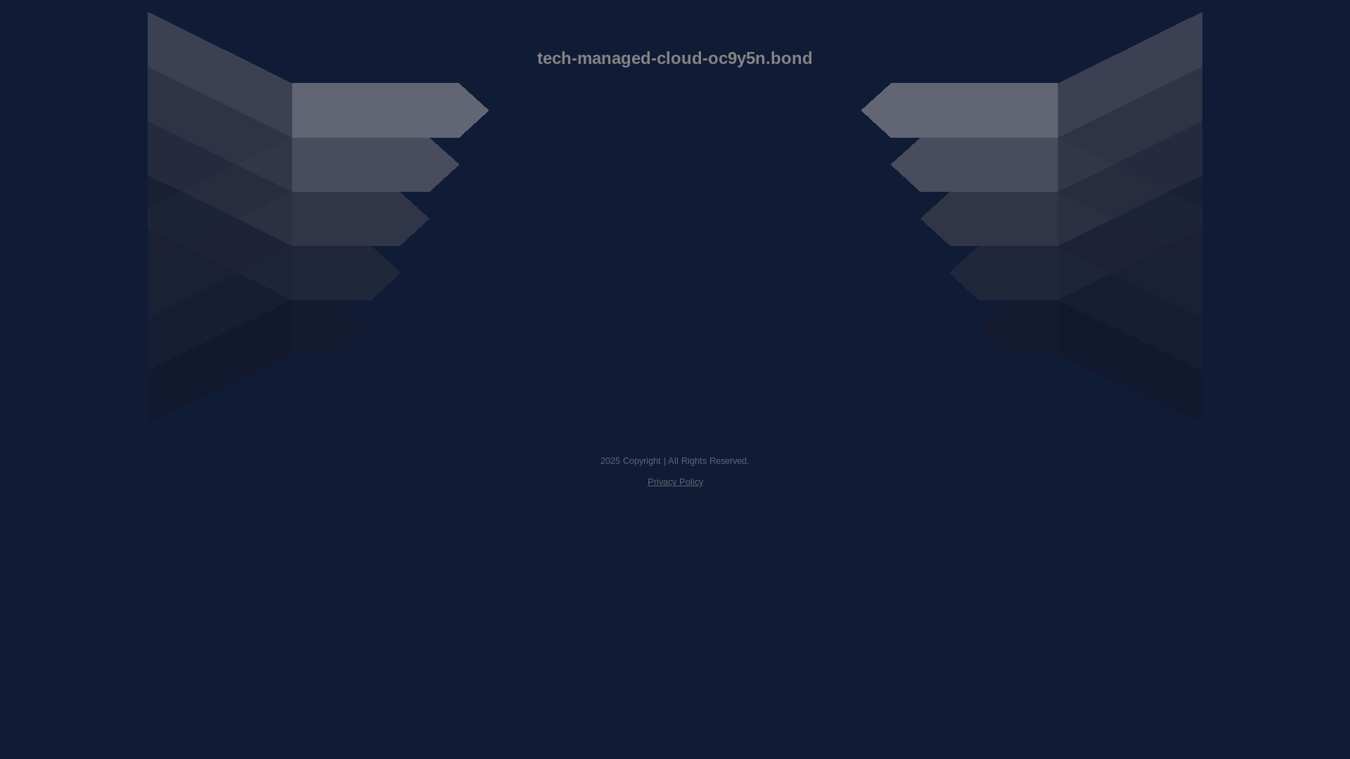 website screenshot of https://tech-managed-cloud-oc9y5n.bond/