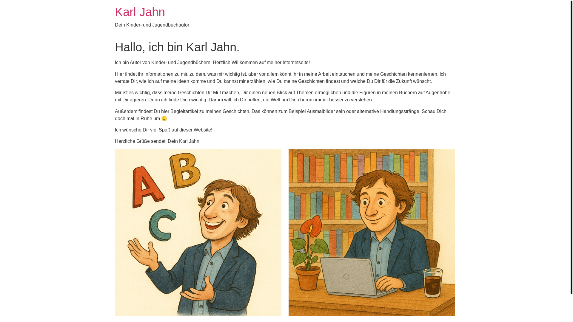 website screenshot of https://dein-karl-jahn.de/