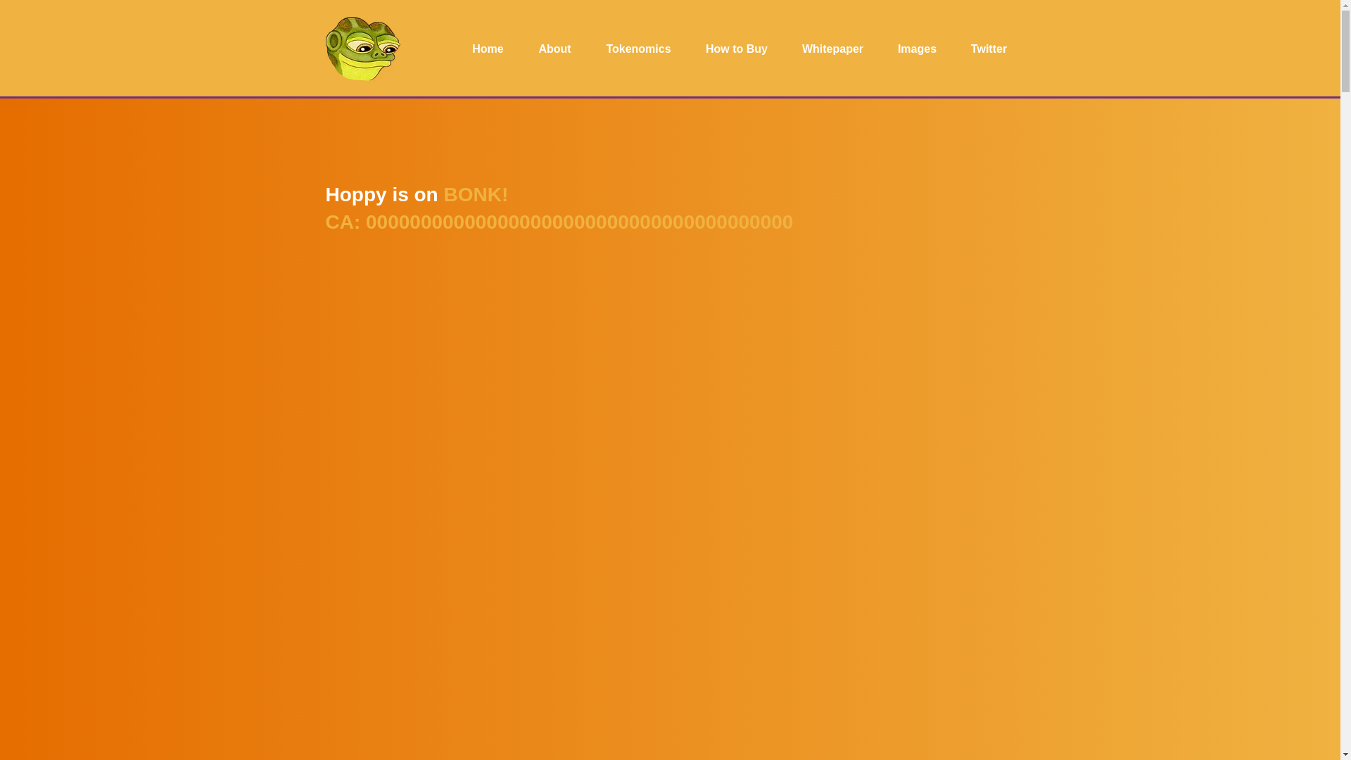 website screenshot of https://hoppyonbonk.xyz/