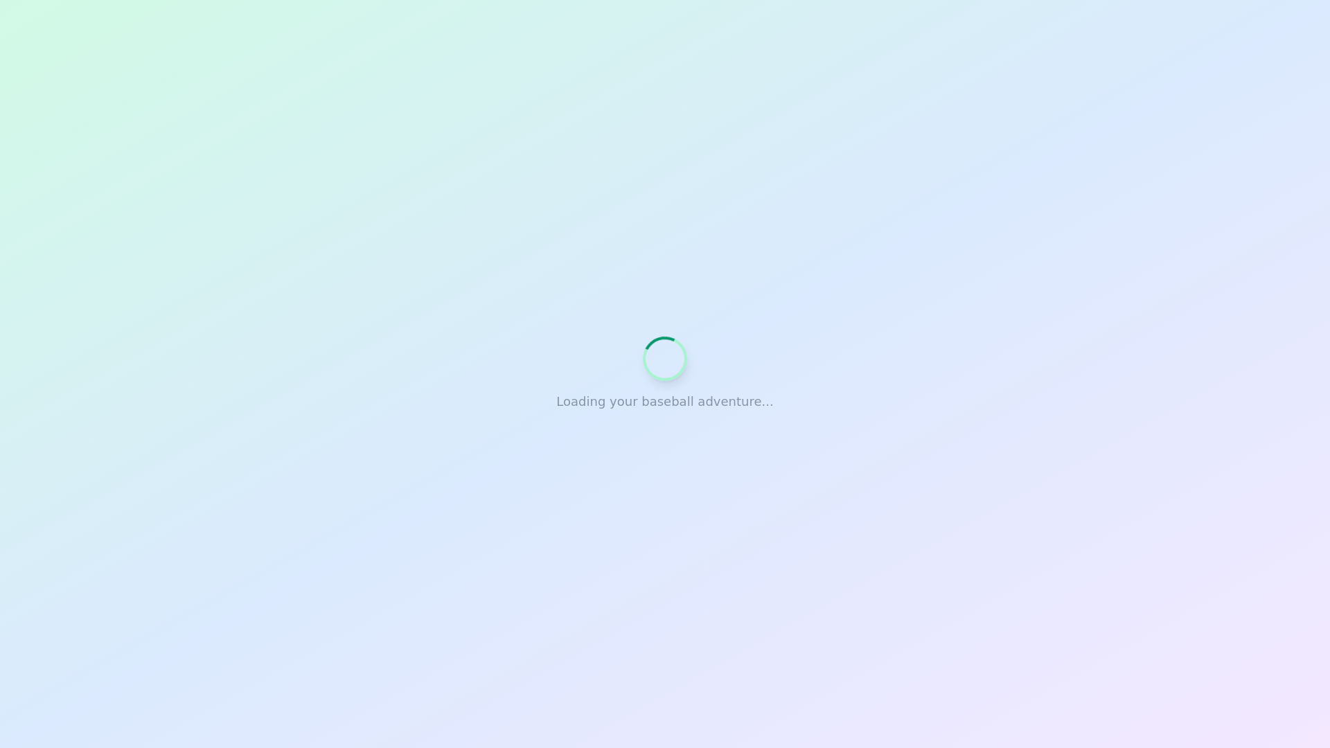 website screenshot of https://baseballychallenge.com/