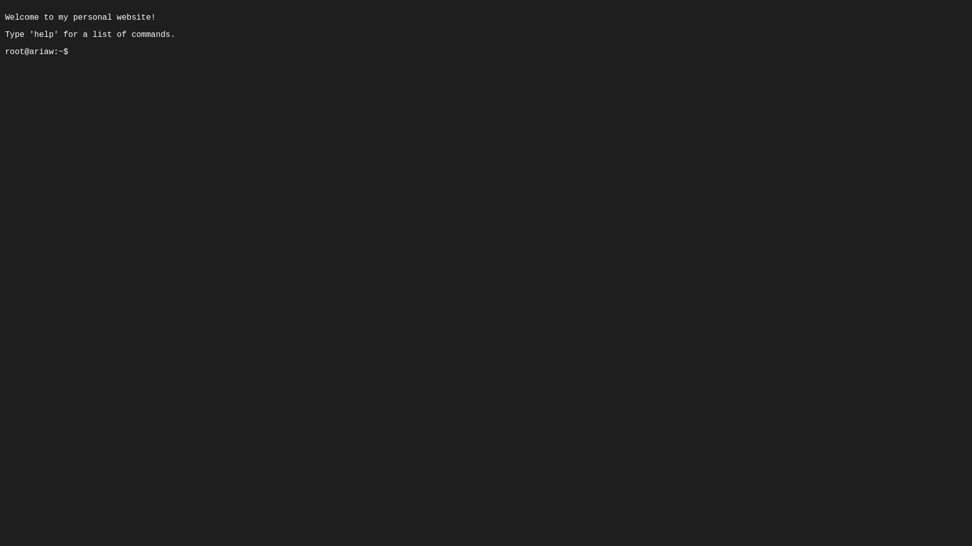 website screenshot of https://terminal-4b0.pages.dev/