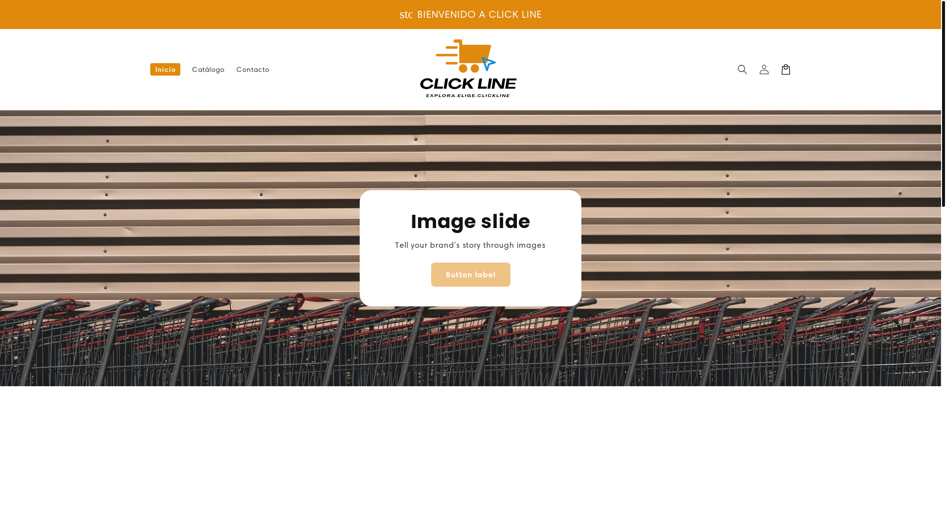 website screenshot of https://clickline.store/