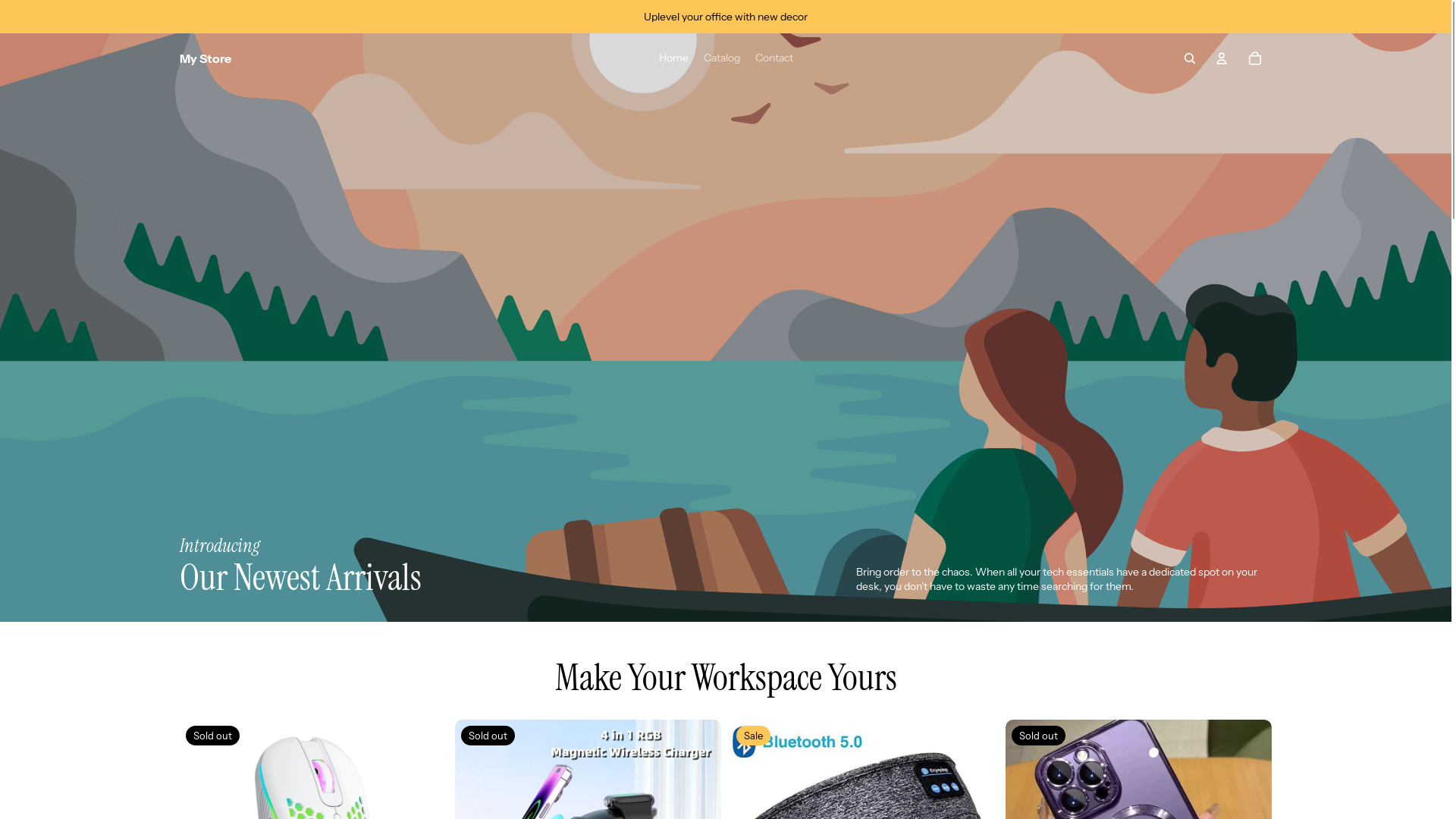 website screenshot of https://thedcfitness.store/