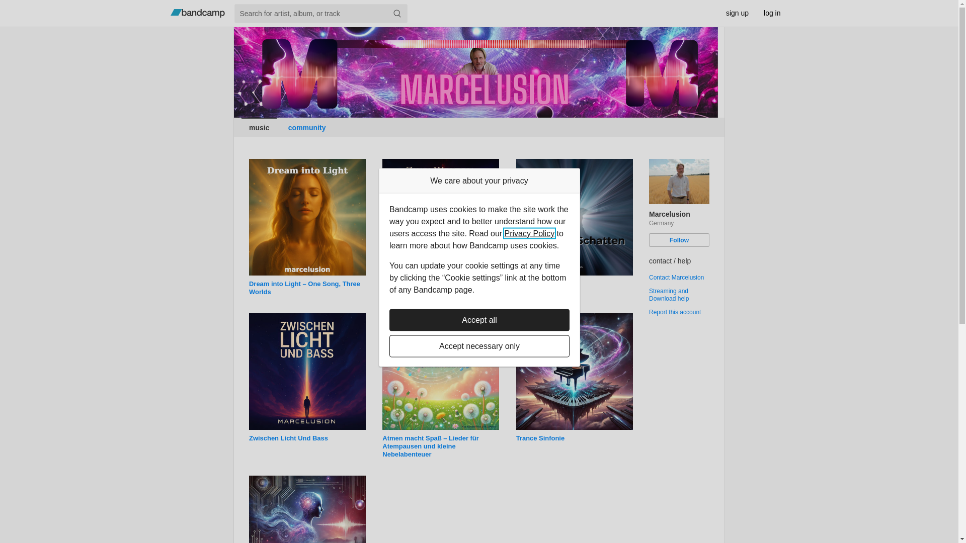 website screenshot of https://trancemas.de/