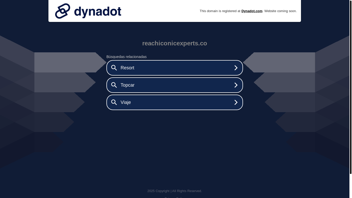 website screenshot of https://reachiconicexperts.co/