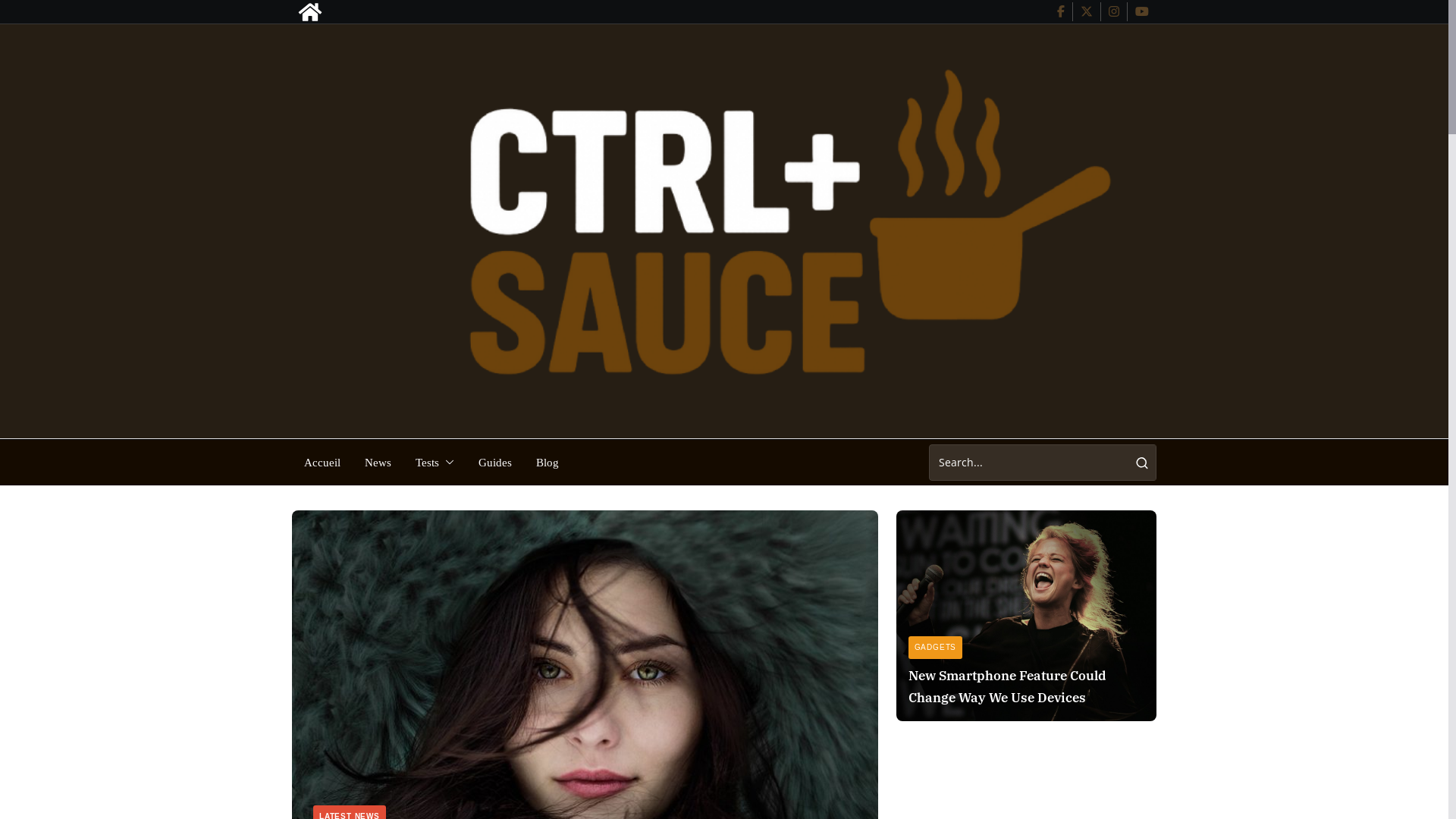 website screenshot of https://ctrlsauce.fr/