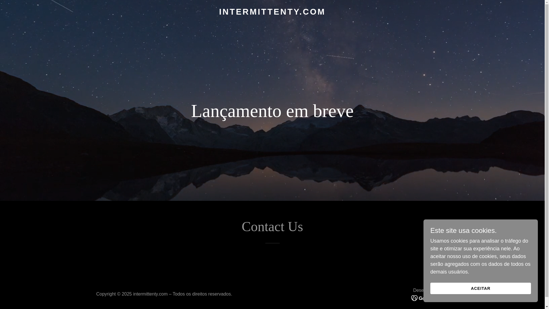 website screenshot of https://intermittenty.com/