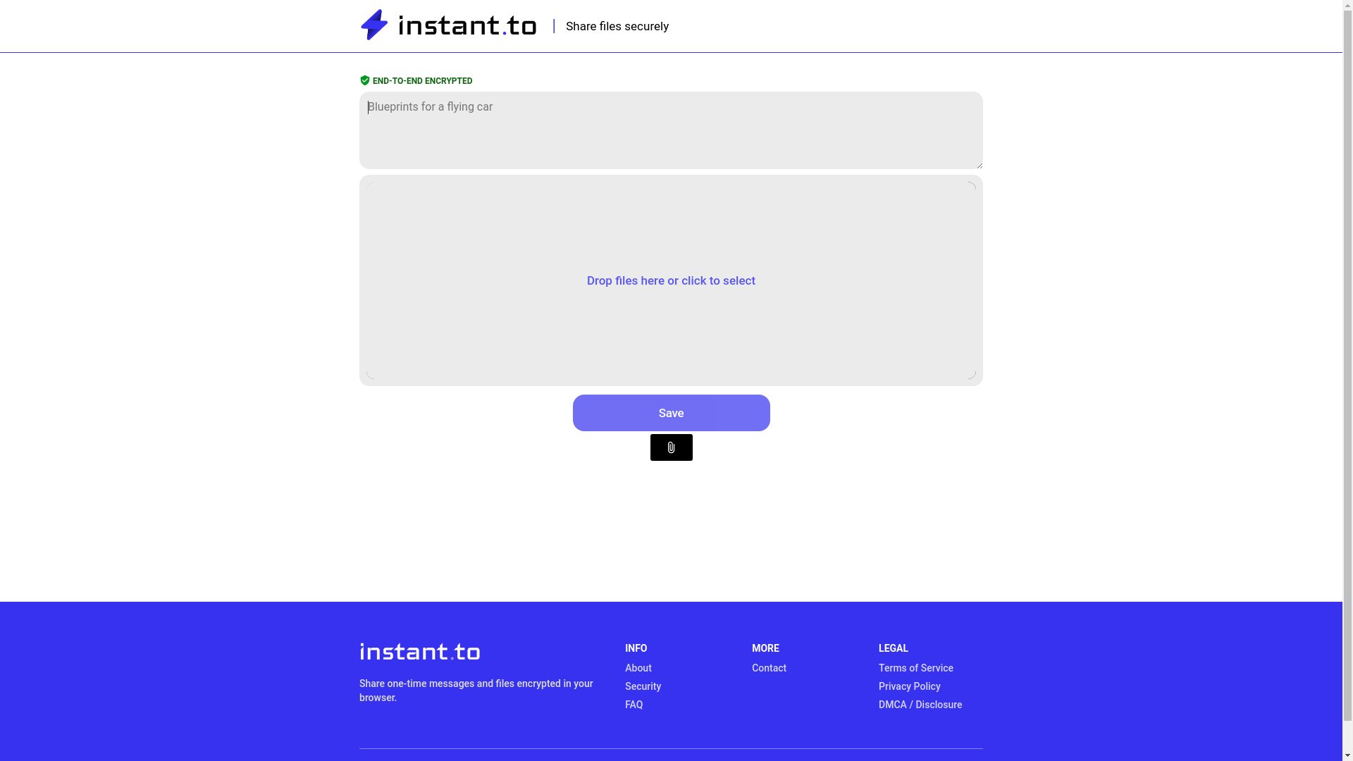 website screenshot of https://instant-to-web.pages.dev/