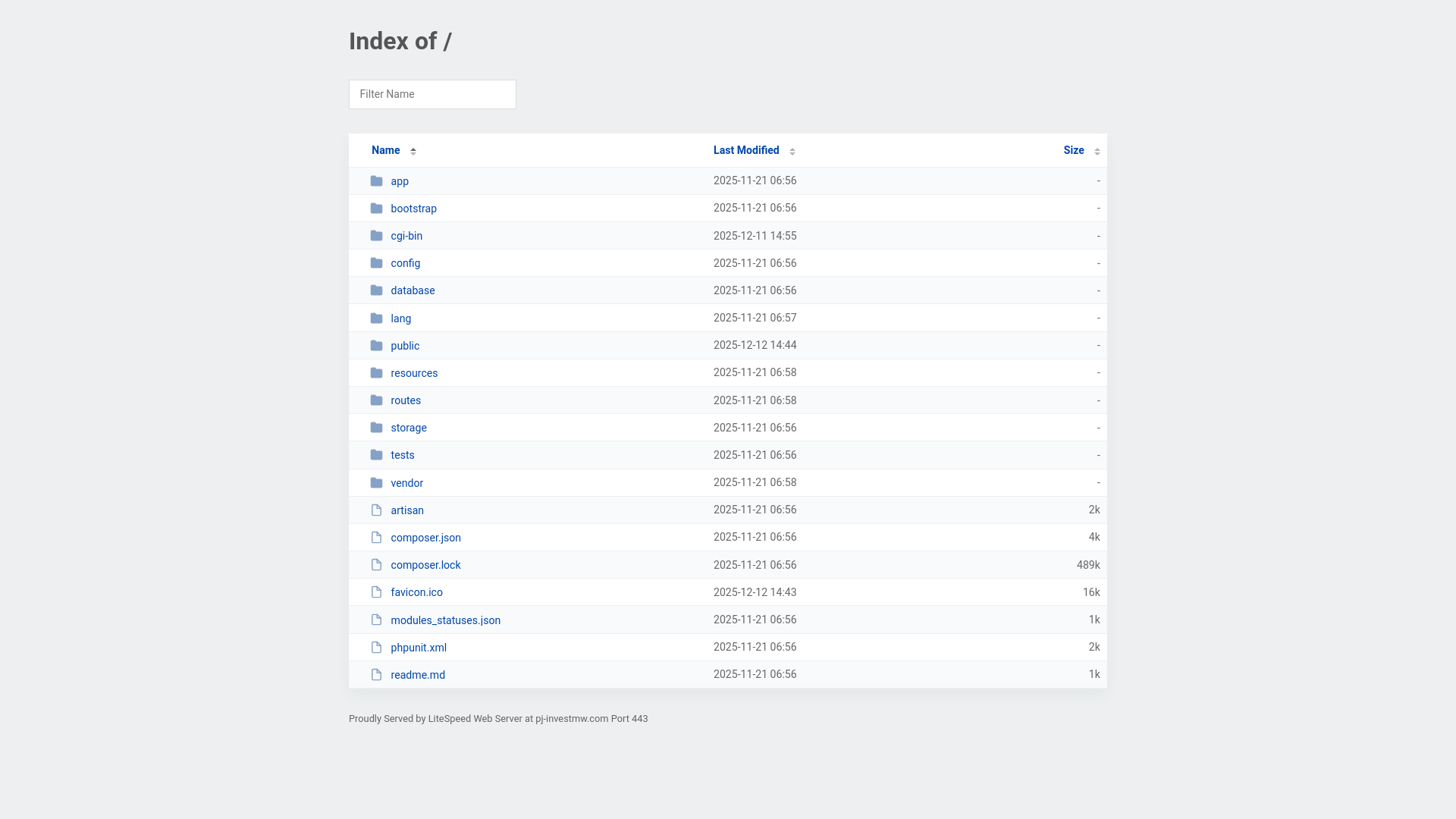 website screenshot of https://pj-investmw.com/