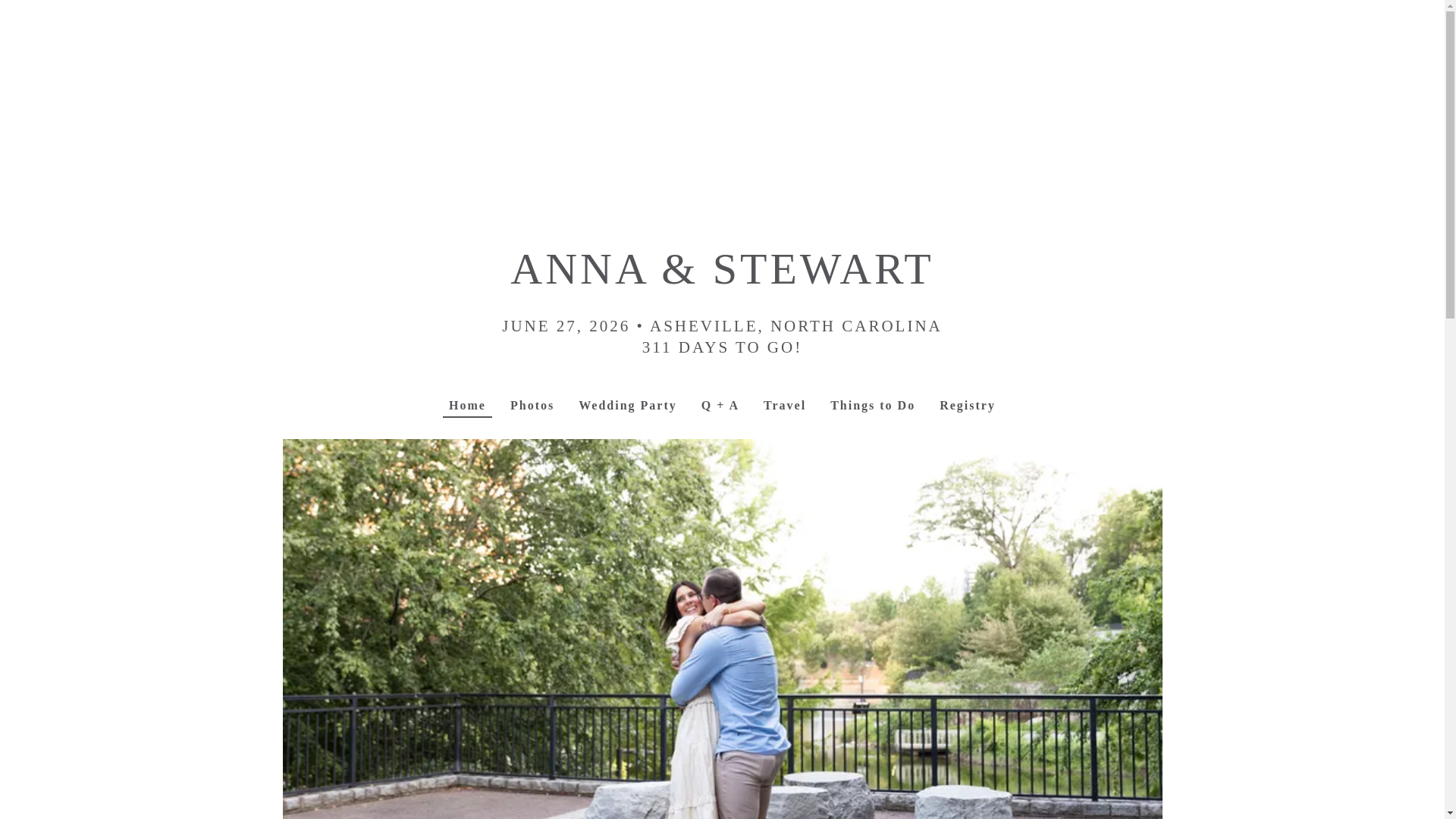 website screenshot of https://stewartandanna.com/