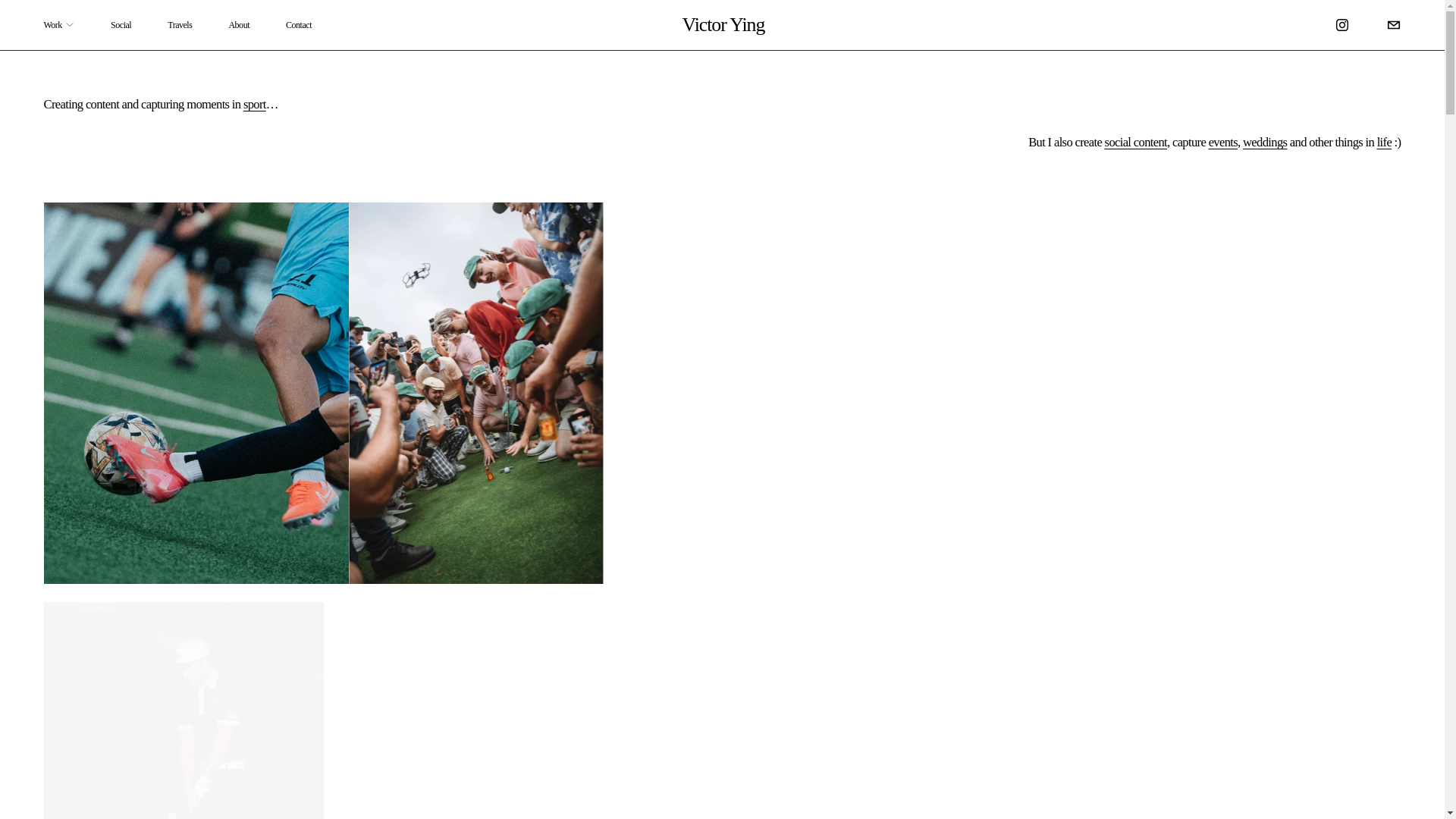 website screenshot of https://victorying.com.au/