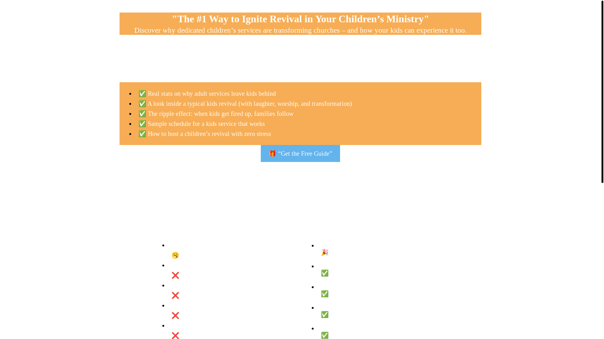 website screenshot of https://gaineskidsministry.com/